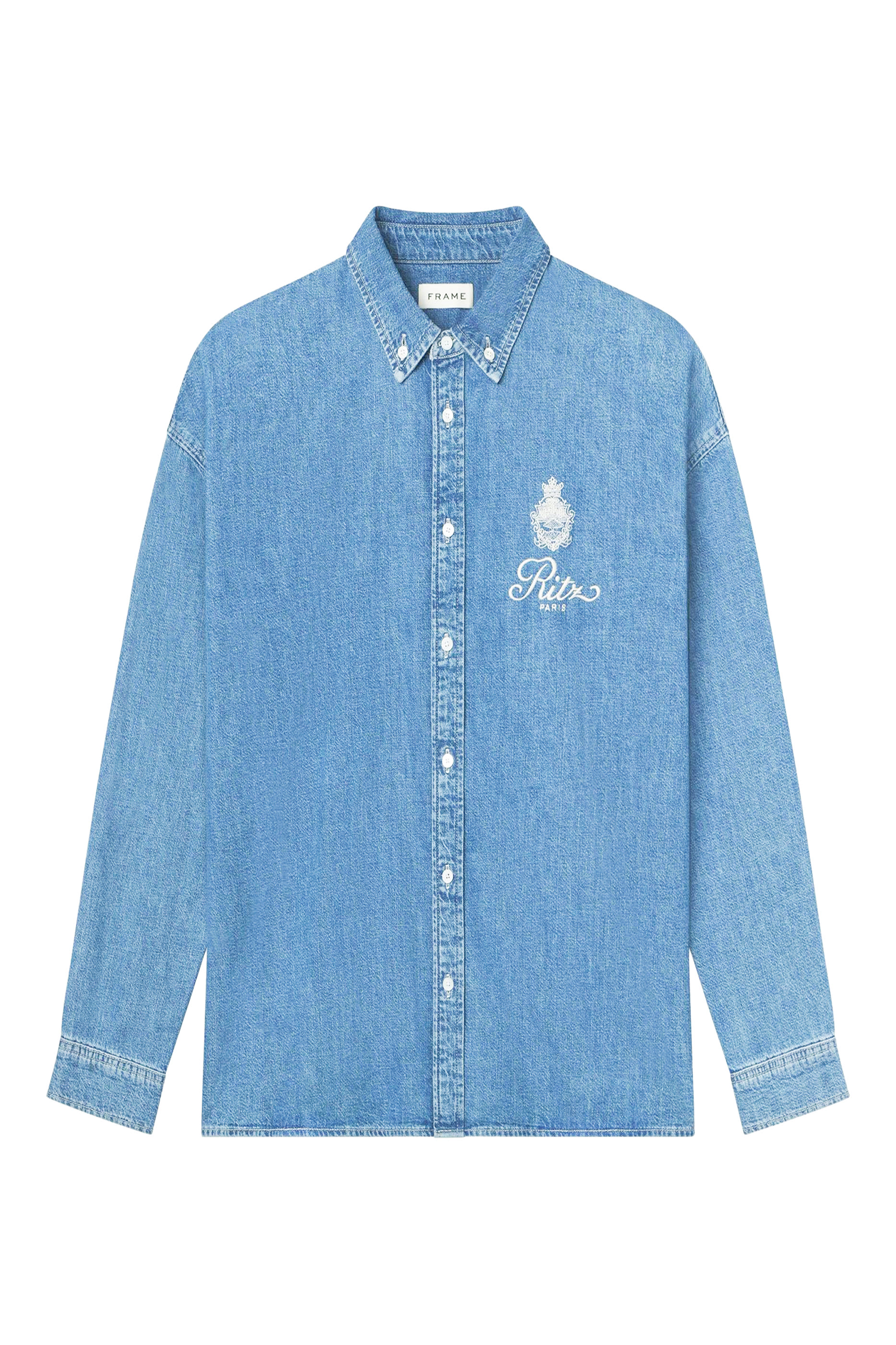 Ritz Embroidery Denim Shirt