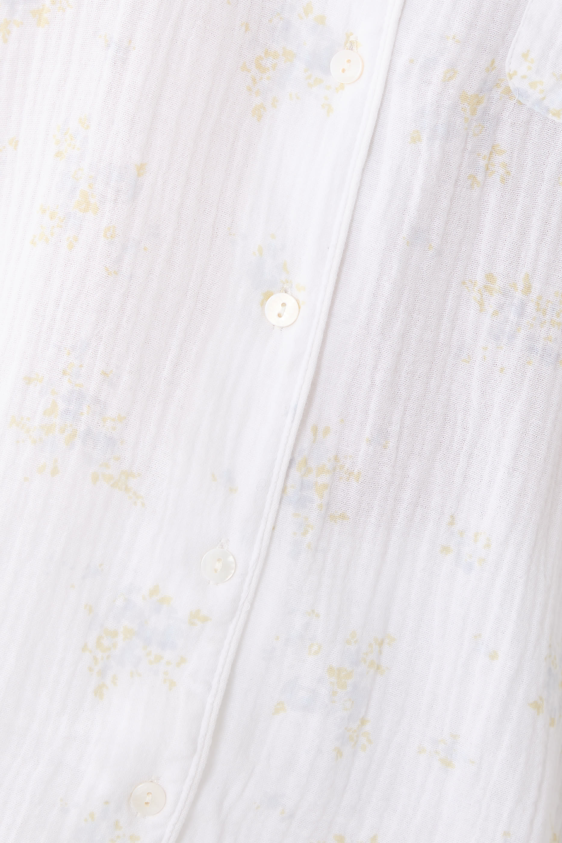 Double Cotton Classic Faded Floral Pajama Set