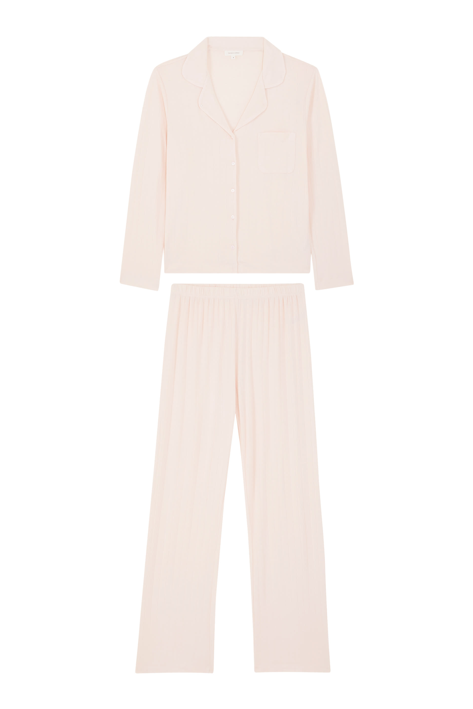 Jersey Classic Flat Rib Pajama Set