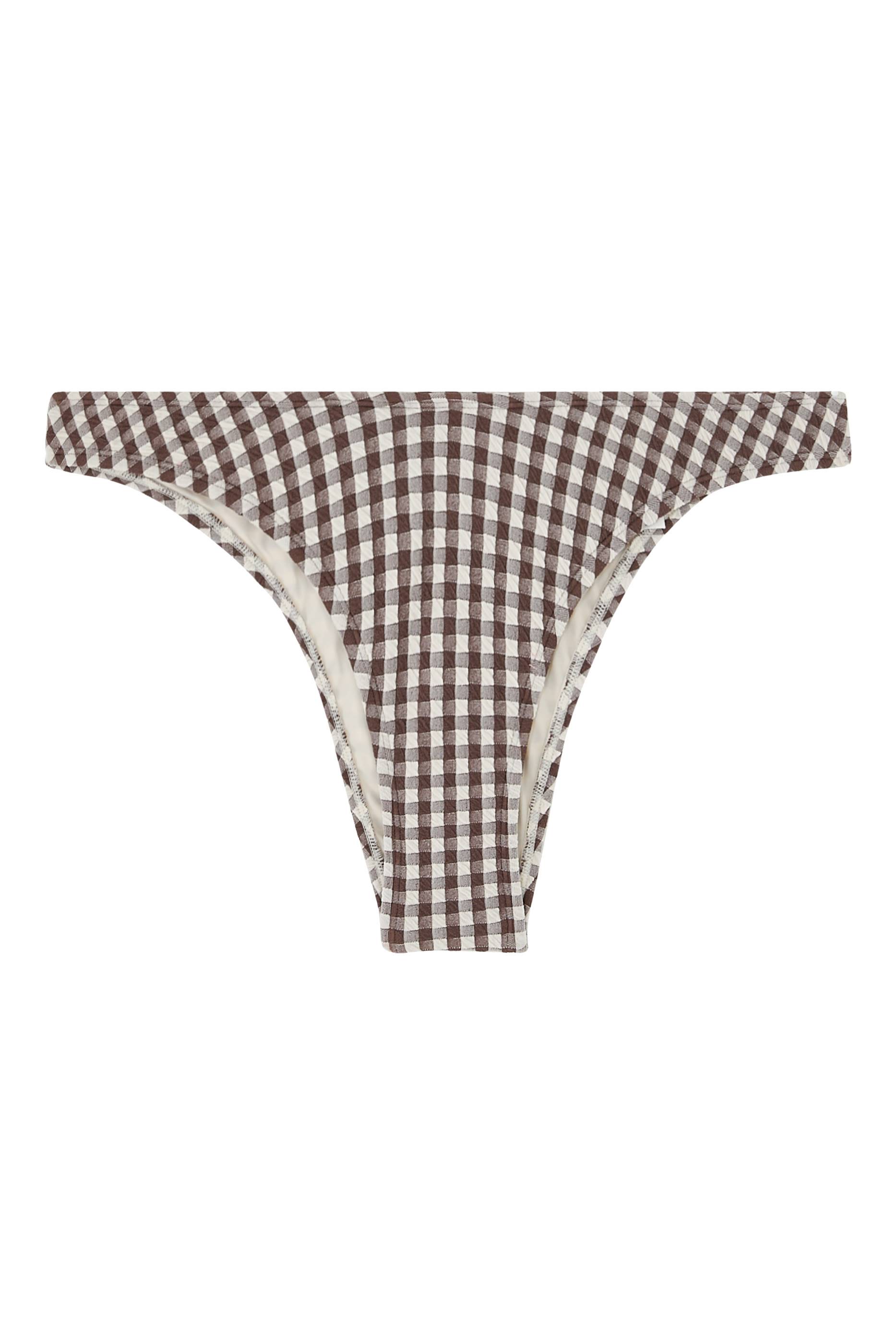 Gingham Curve Bikini Bottoms