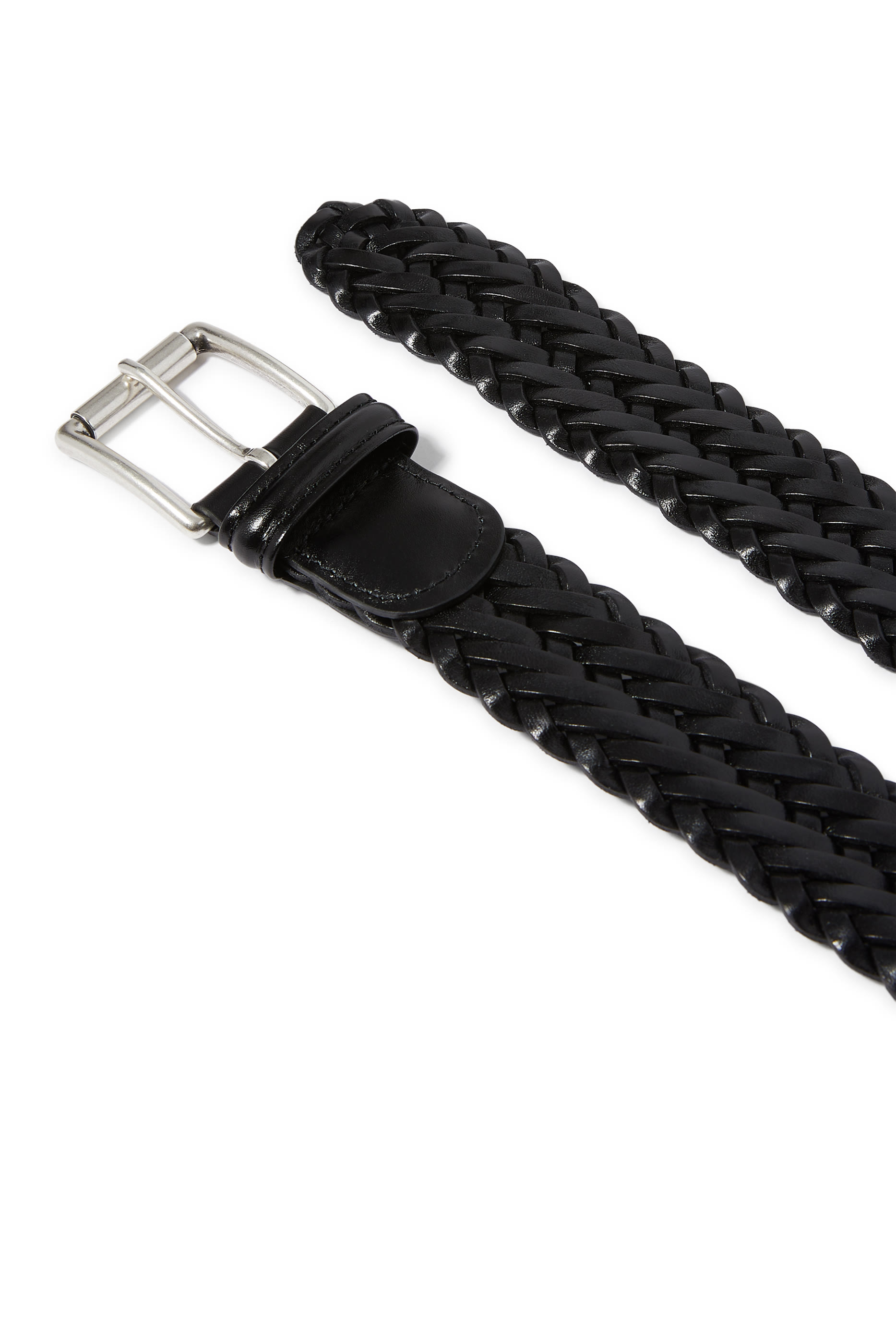 Woven Leather Belt