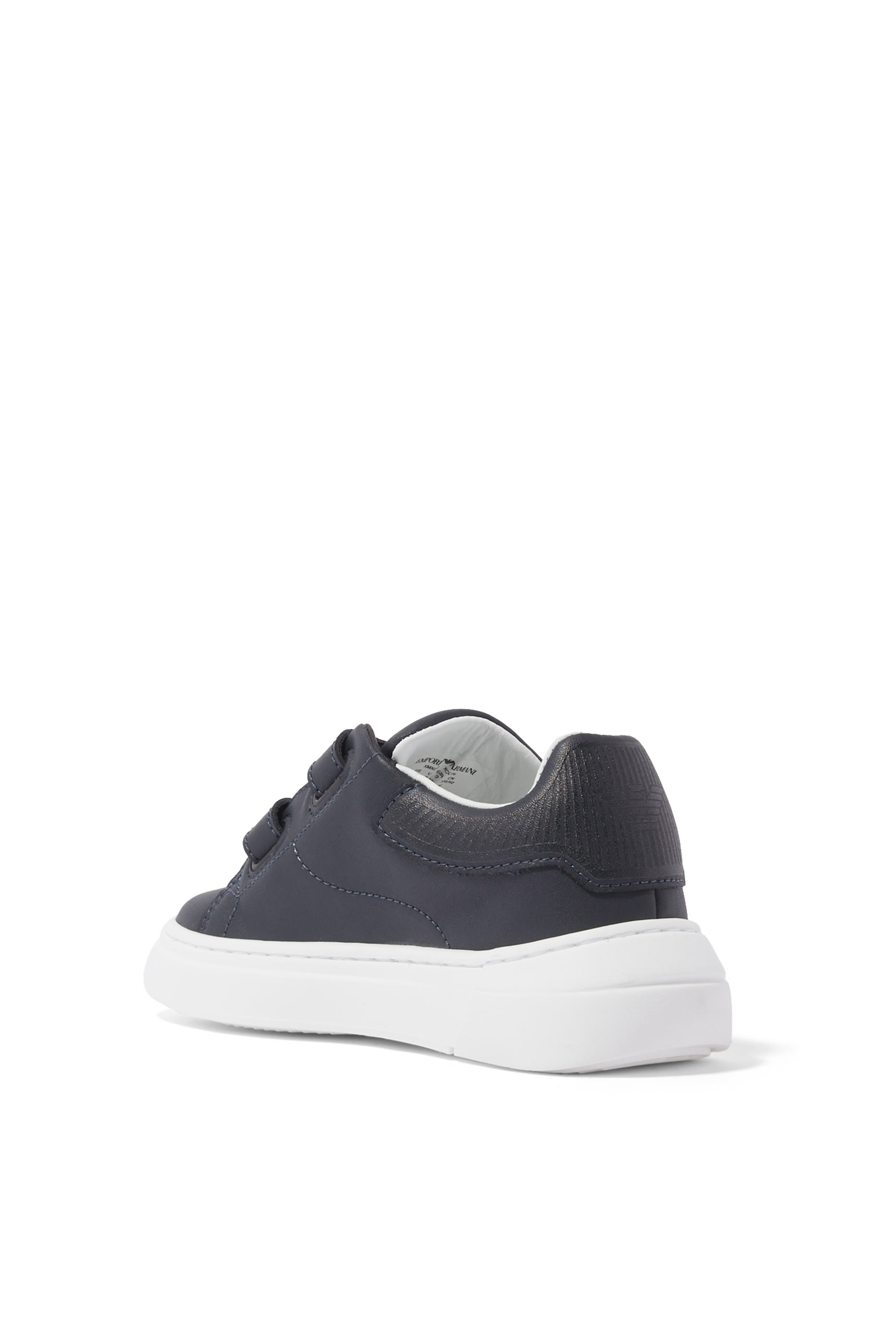 Kids Velcro Leather Sneakers