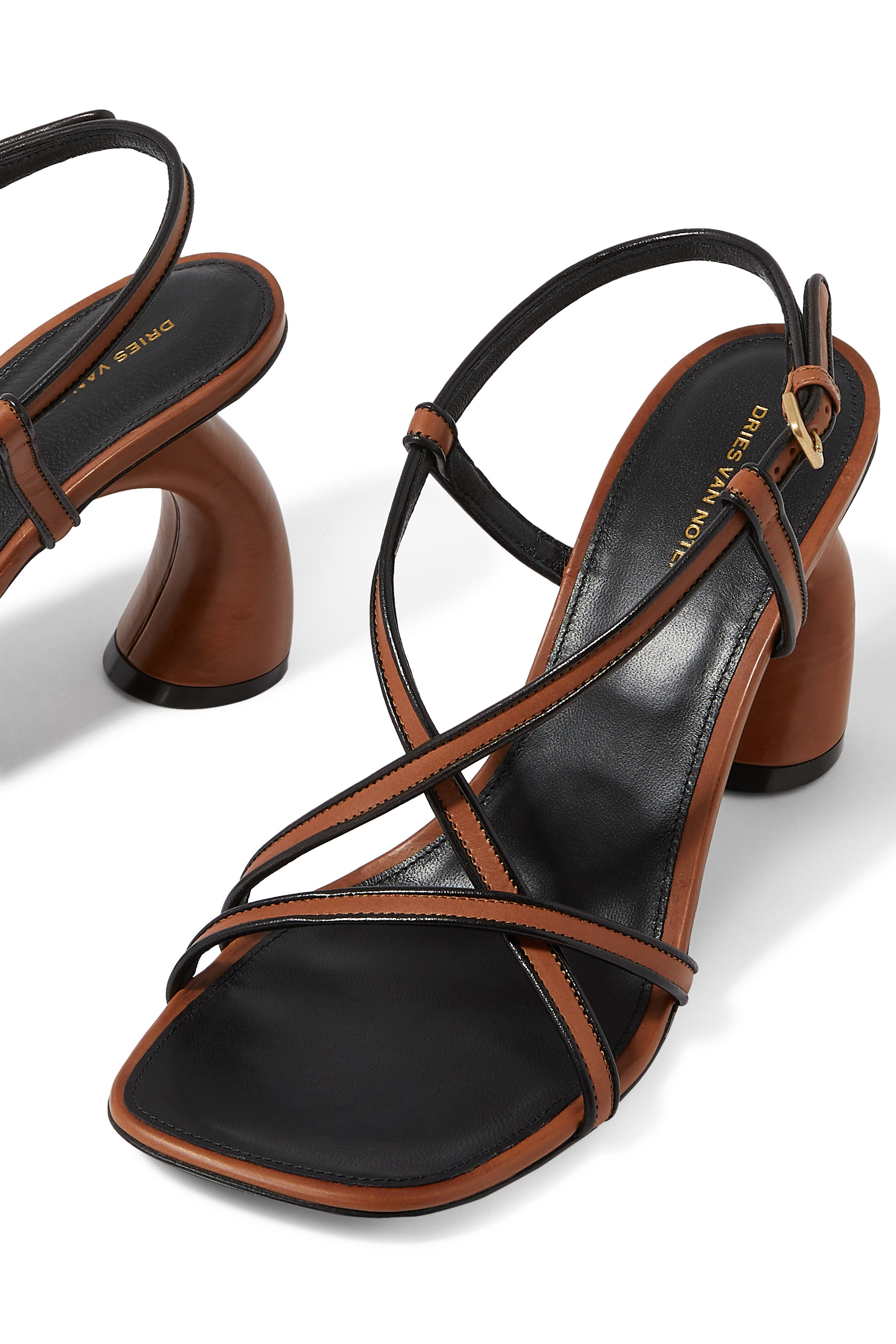 Chunky Open-Toe 95 Leather Sandals