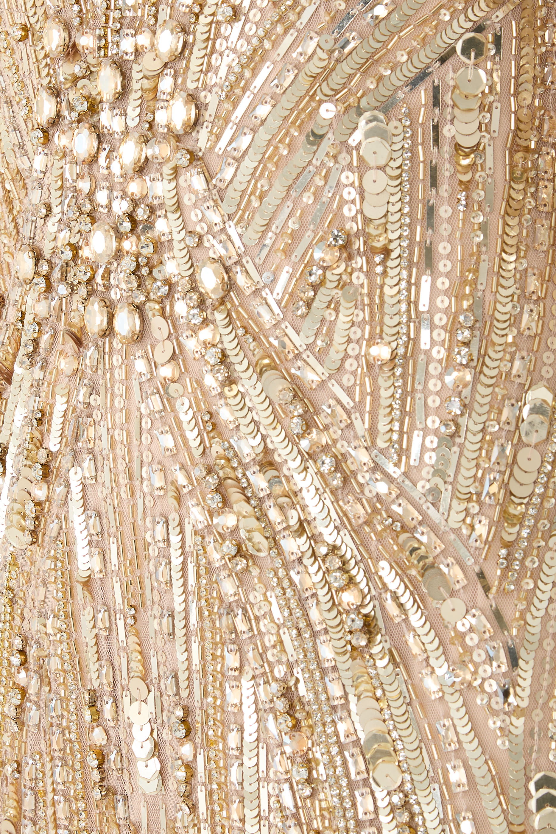 Elio Sequins Maxi Dress