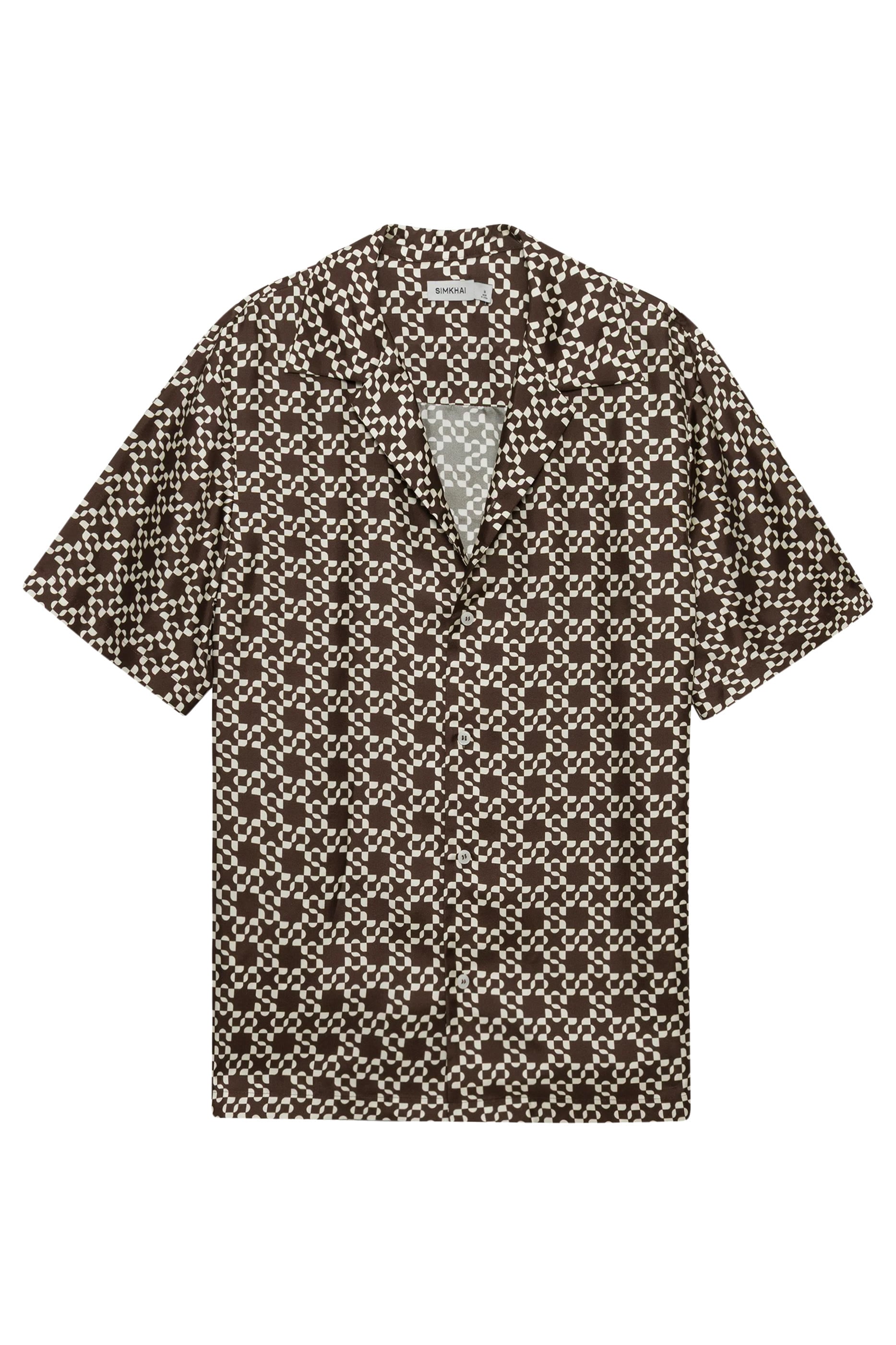Casper Printed Silk Shirt 