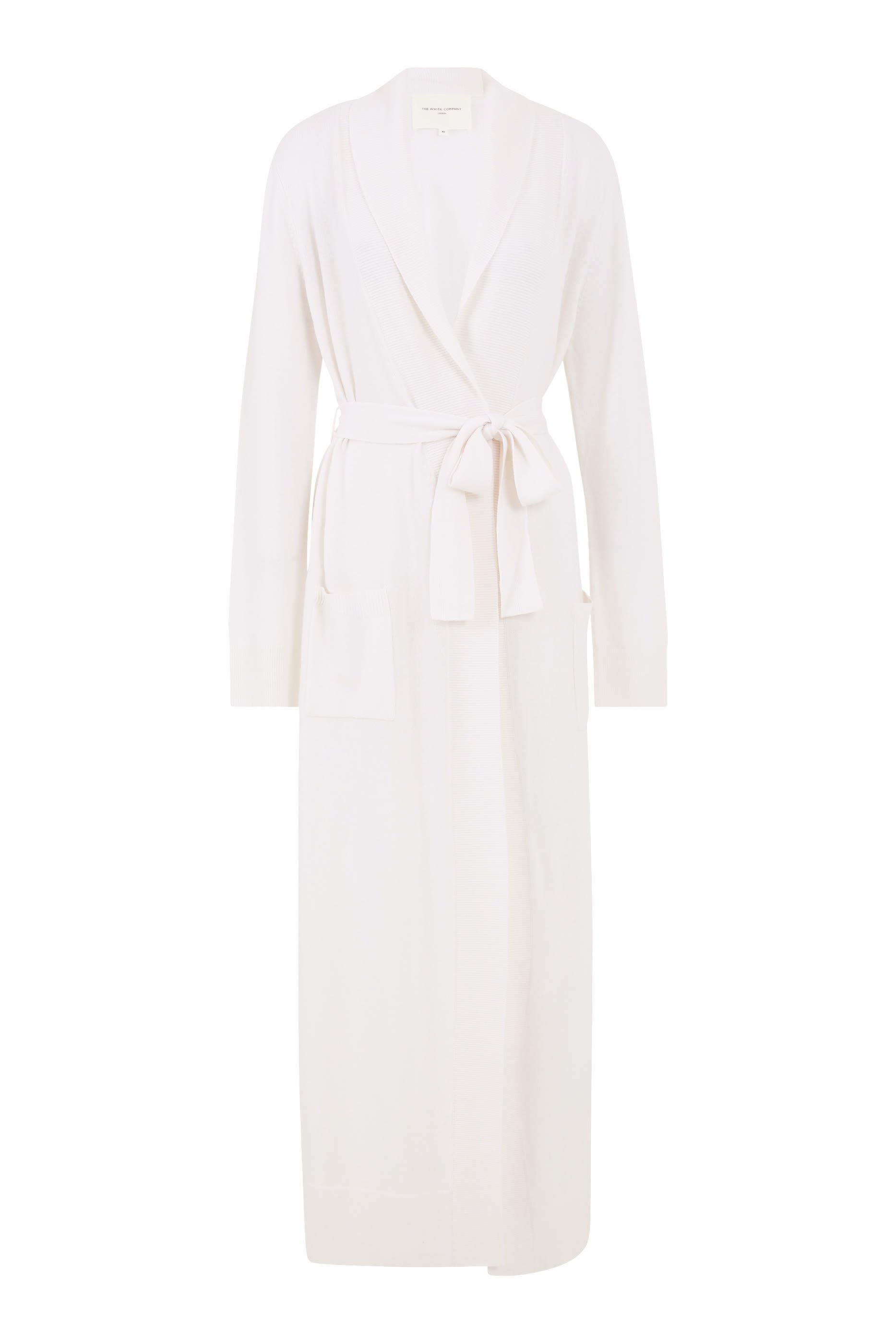 Long Shawl Collar Cashmere Robe