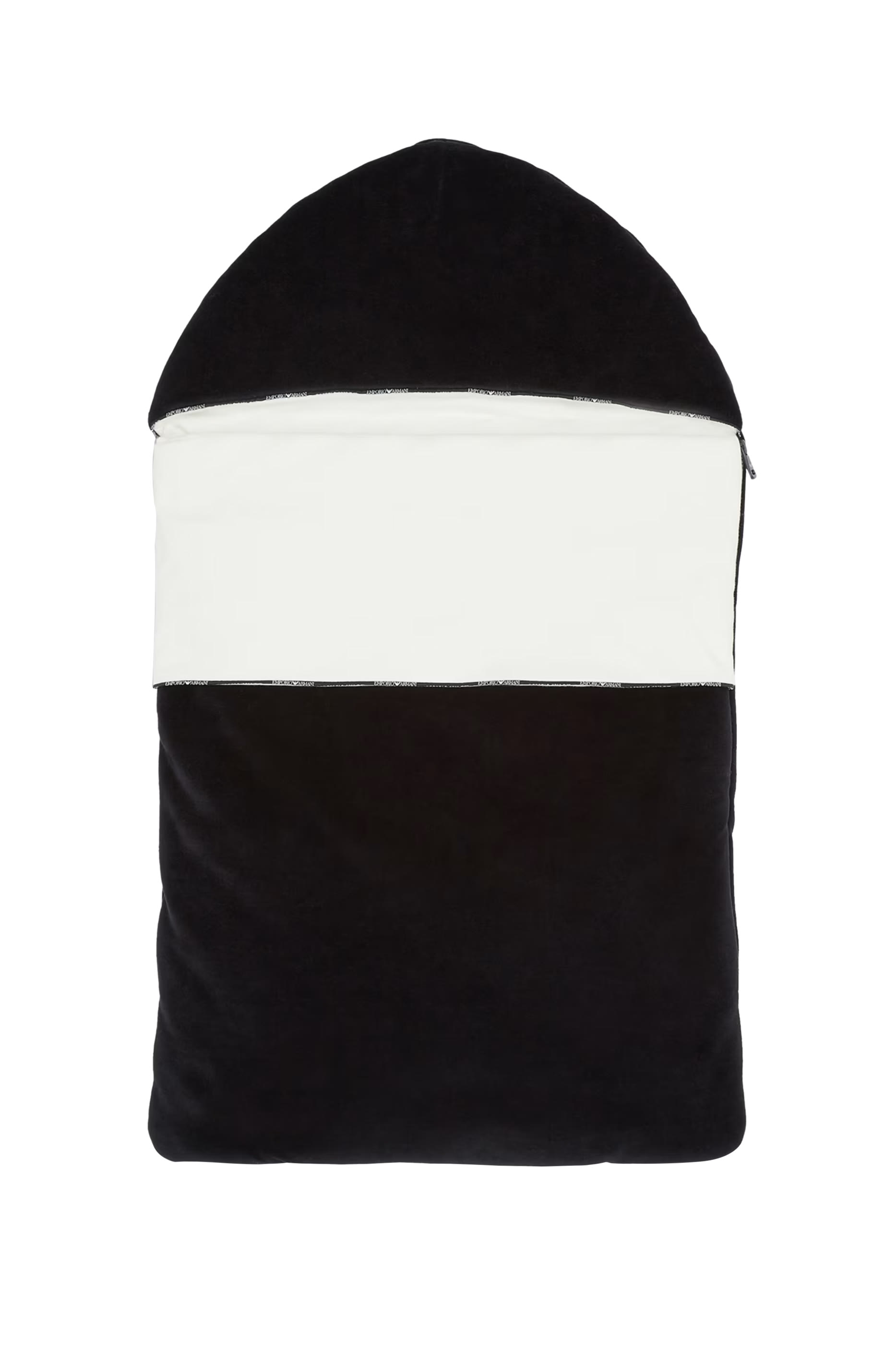 Kids  Chenille Sleeping Bag with Logo Trim