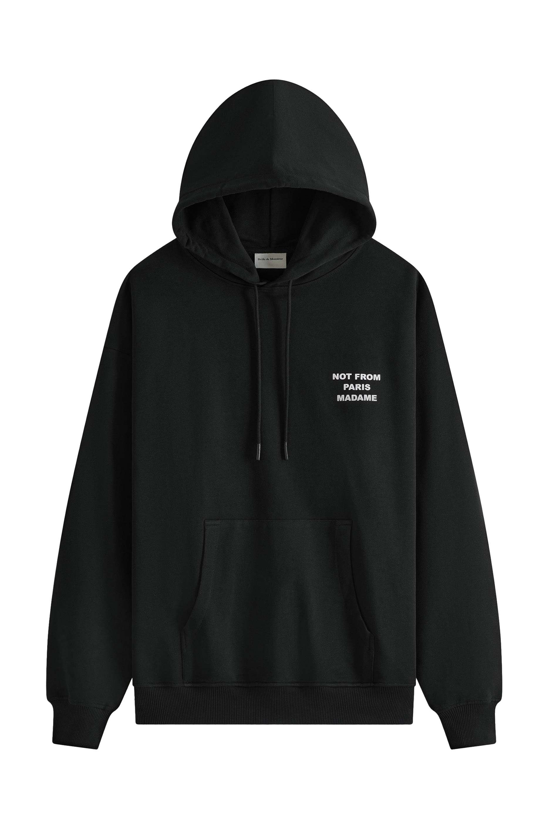 Cotton Slogan Hoodie