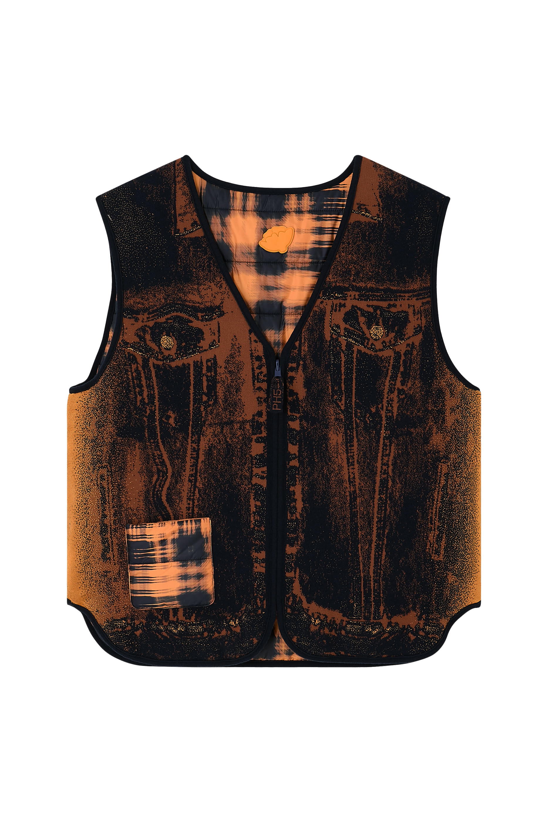 Avril Reversible Quilted Vest