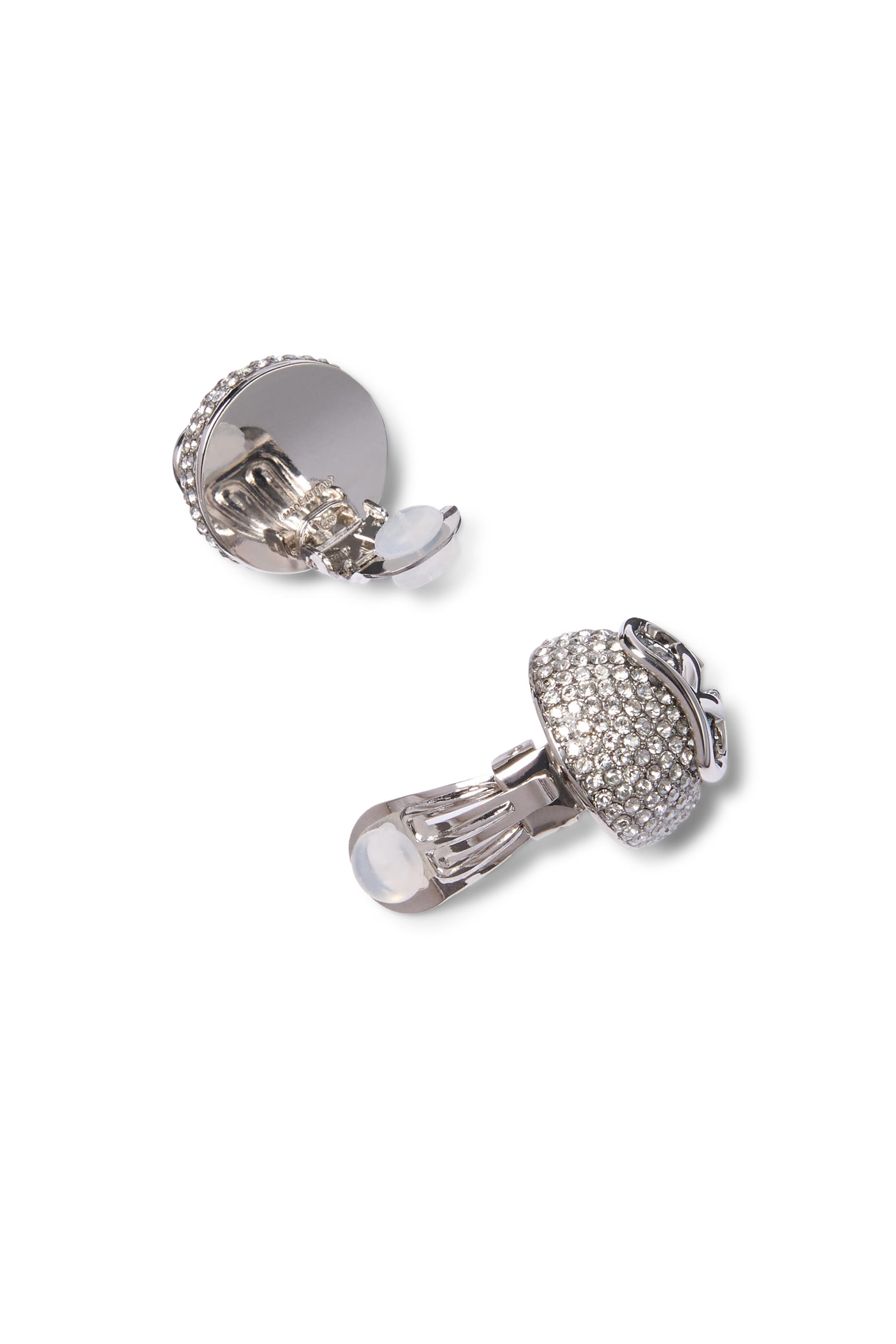 VLogo Signature Metal & Swarovski® Crystal Earrings