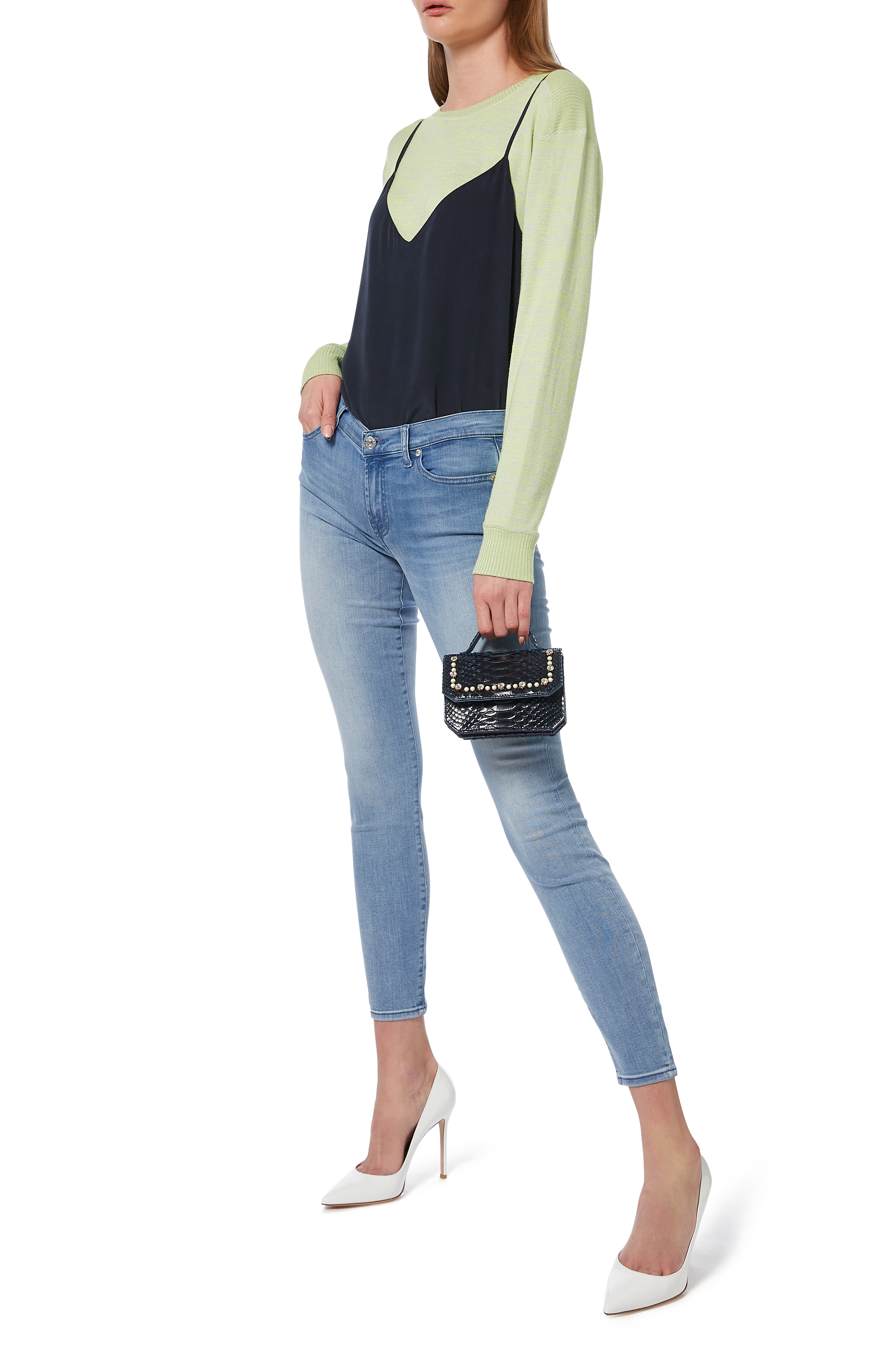 Jane Silk Spaghetti Strap Top