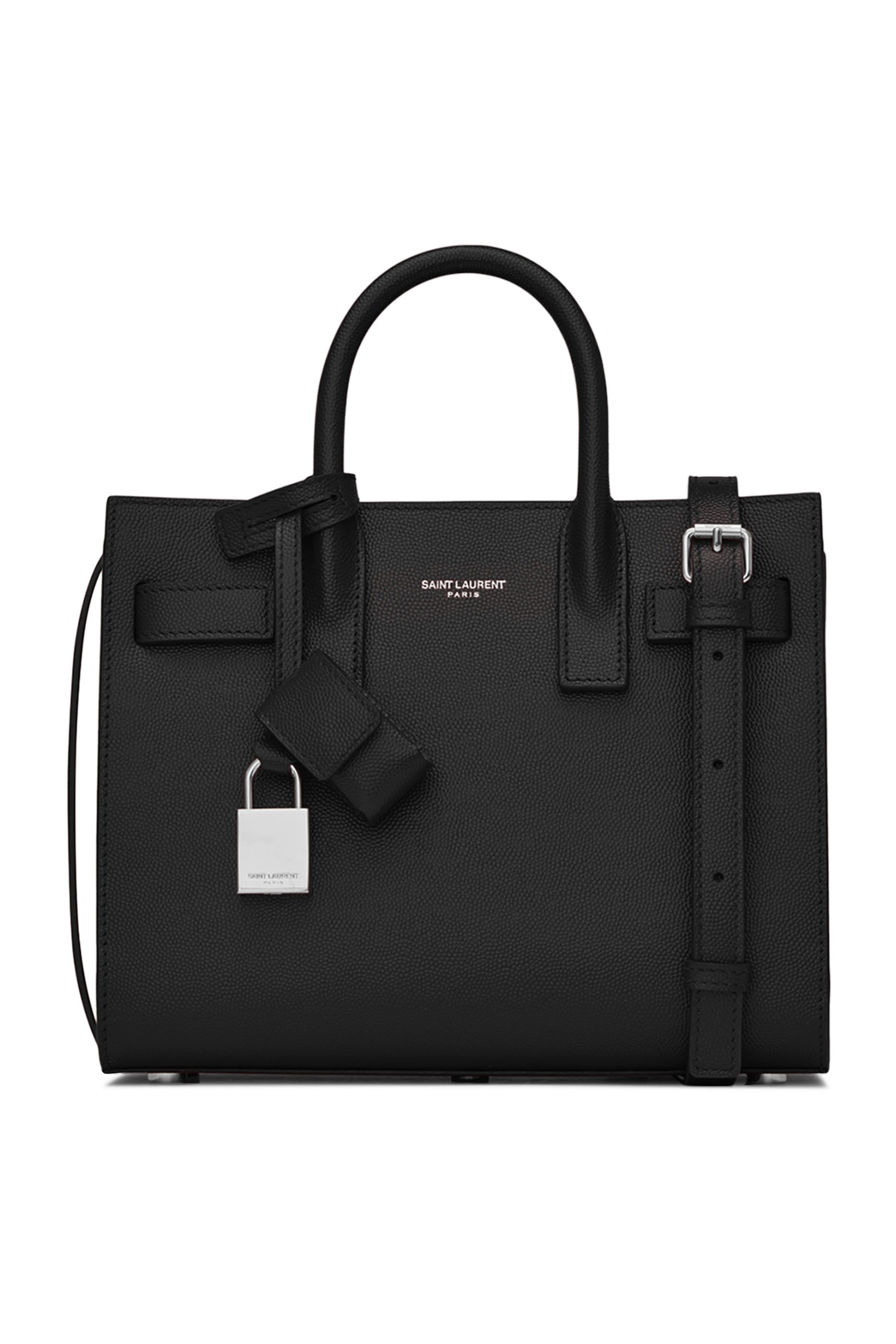  Sac de Jour Nano Bag in Grained Leather