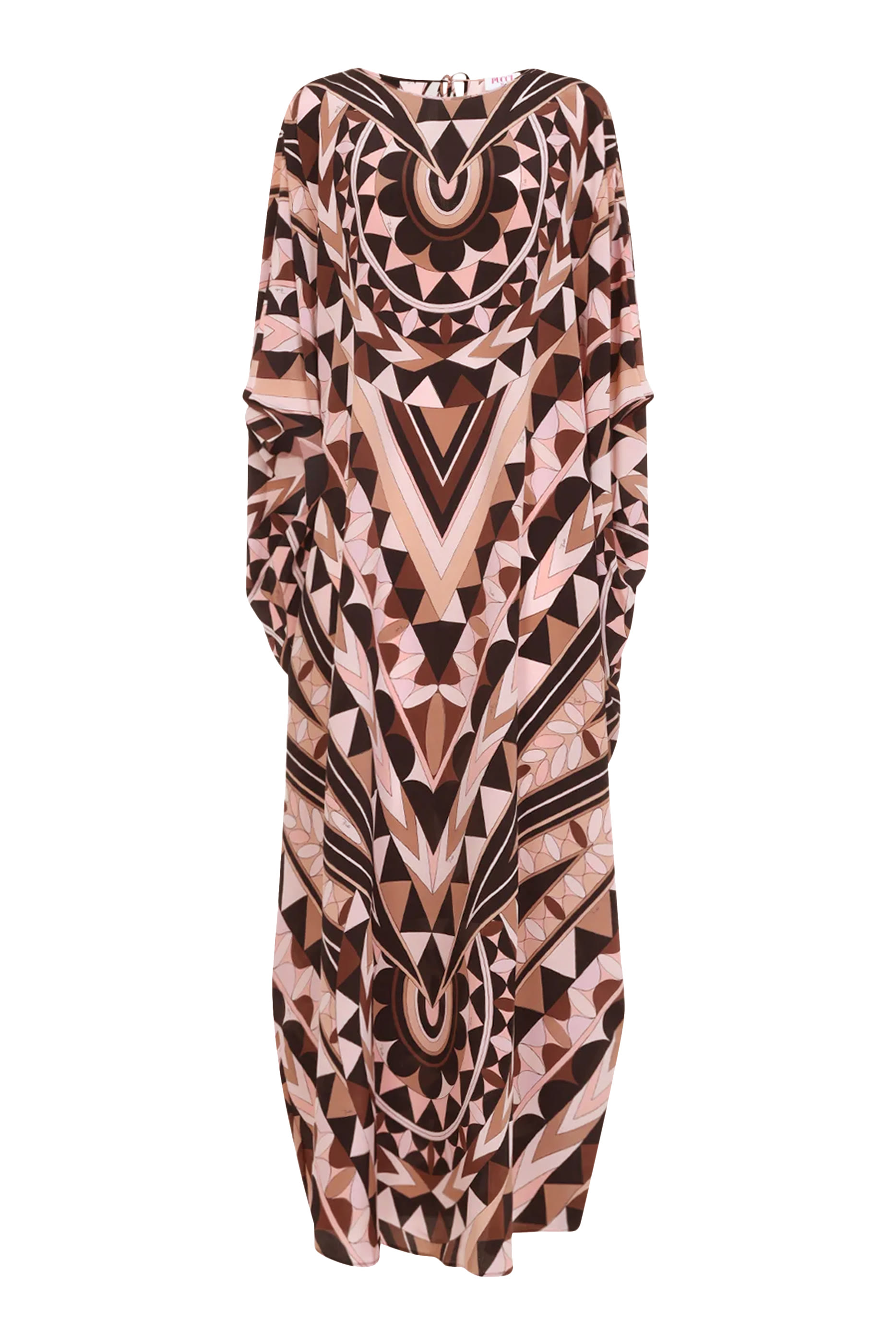 Manuba Print Silk Kaftan