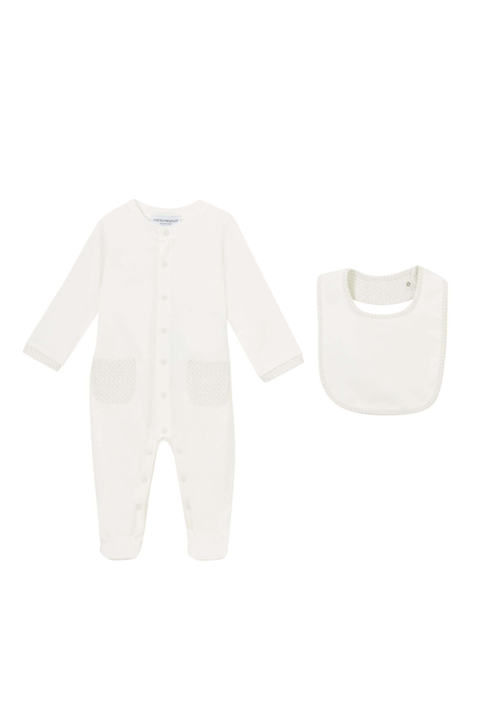 Logo Jumpsuit & Bib Set
