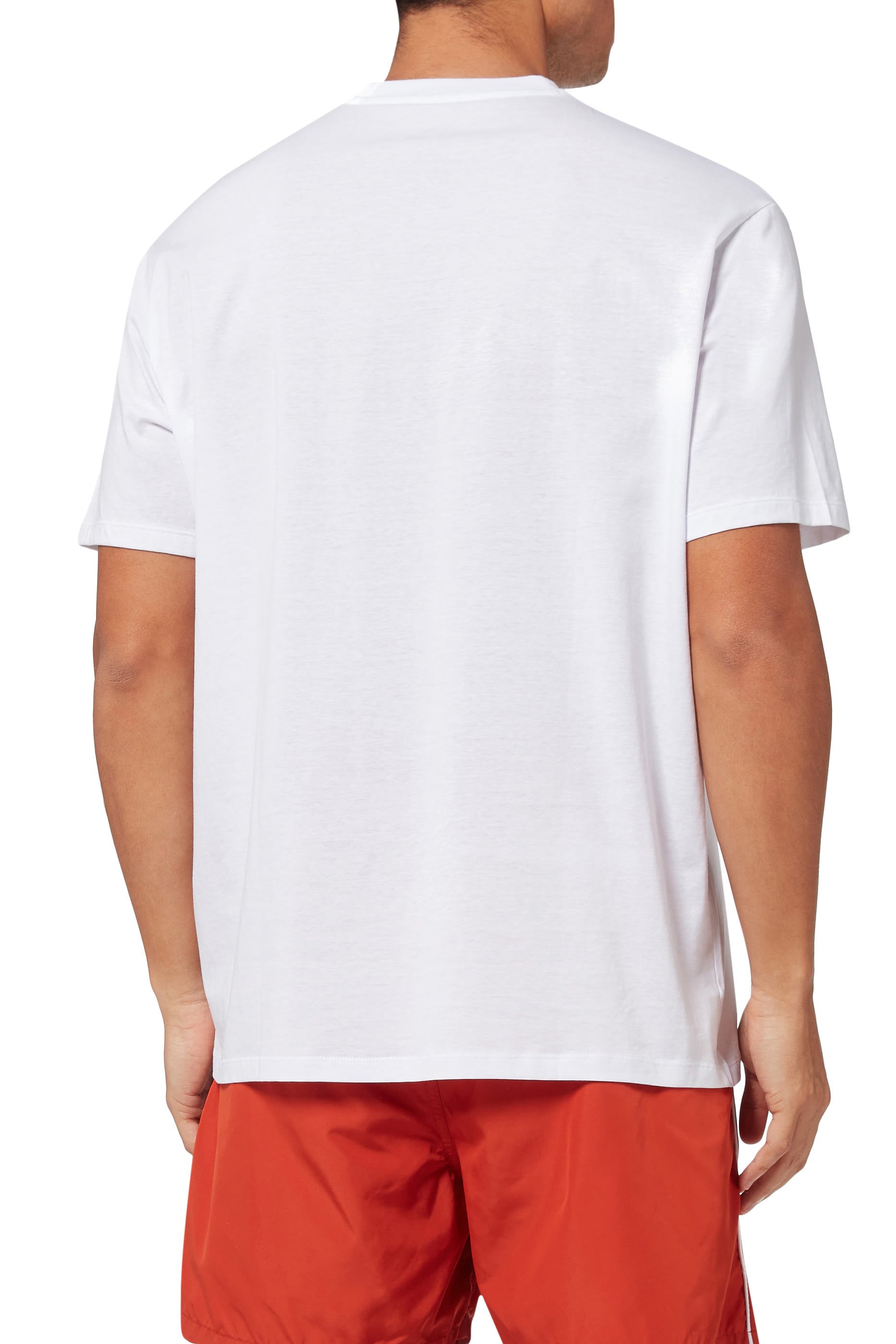 AX Logo Cotton T-Shirt