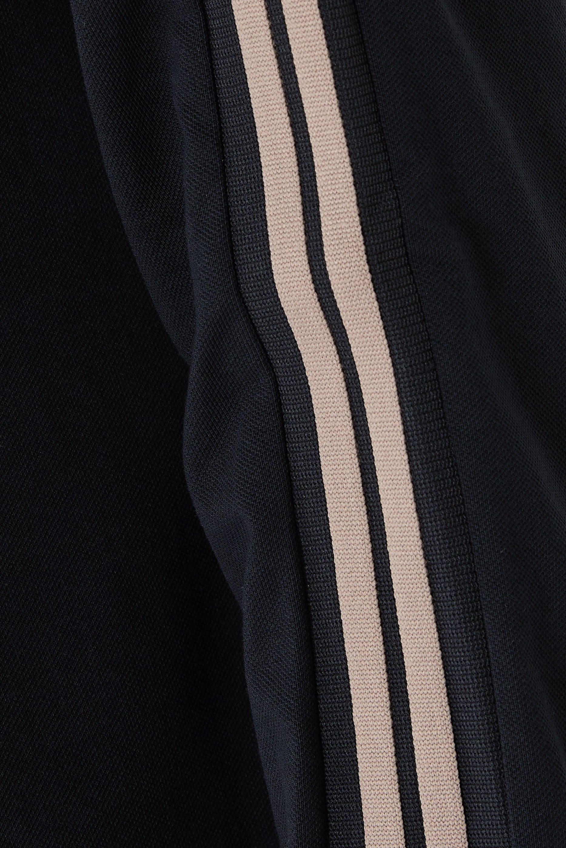  College Long Lined Sleeves Polo Shirt 