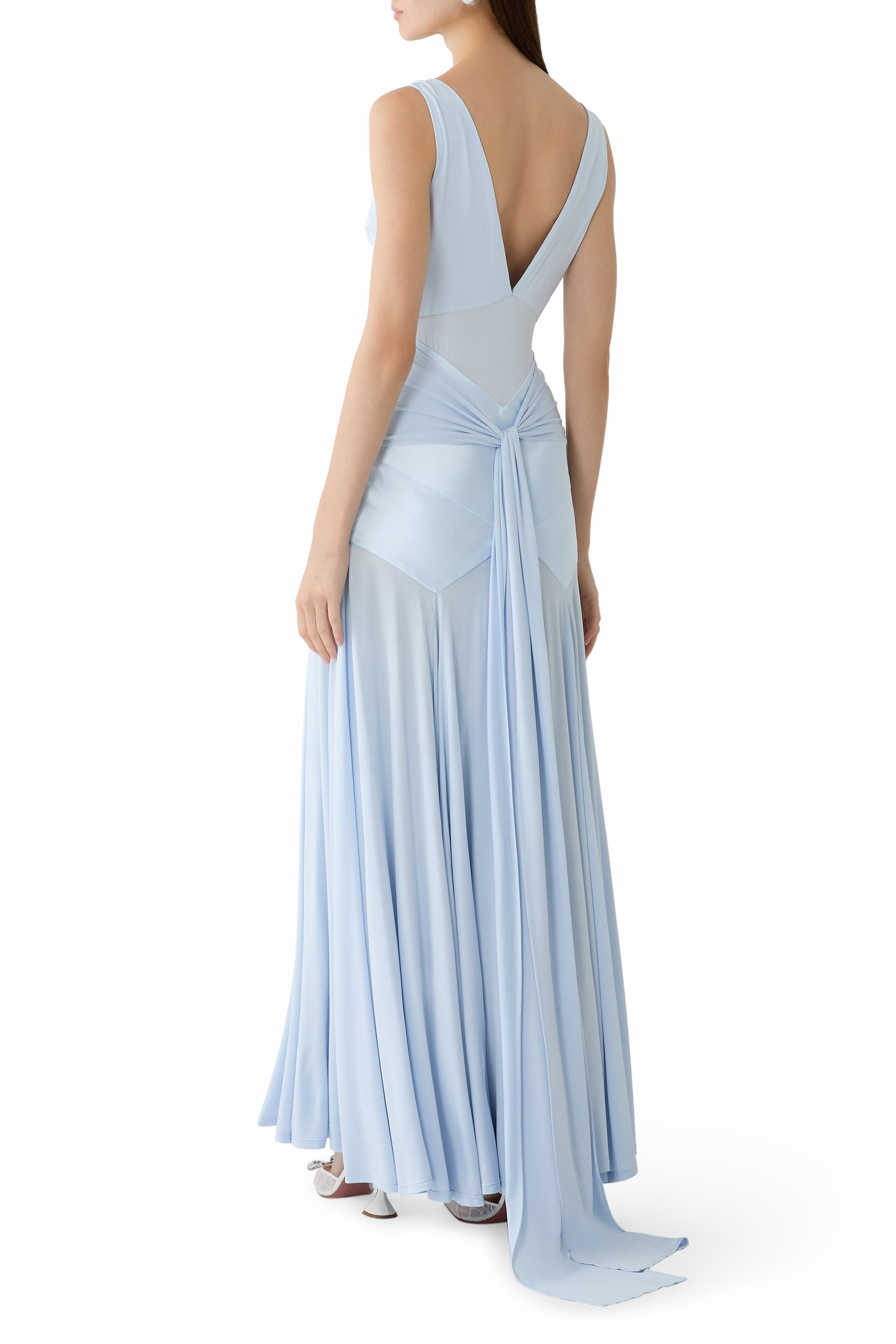 Panelled Maxi Dress