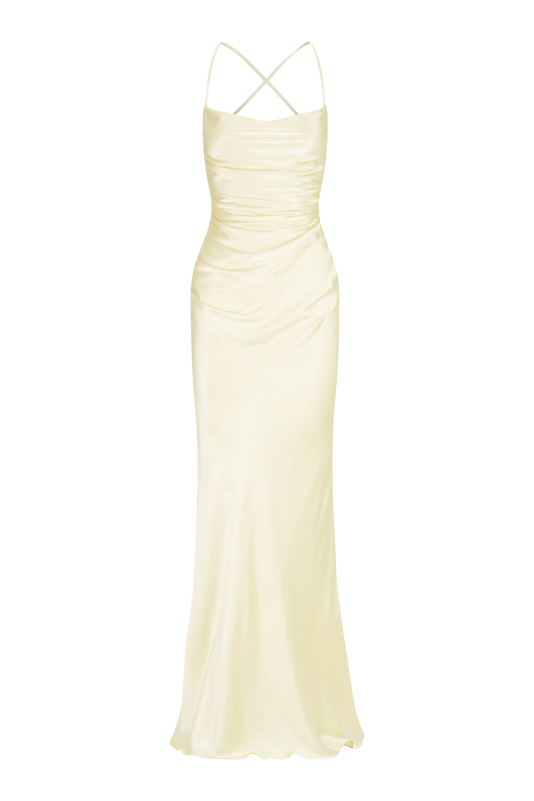 La Lune Lace Back Maxi Dress