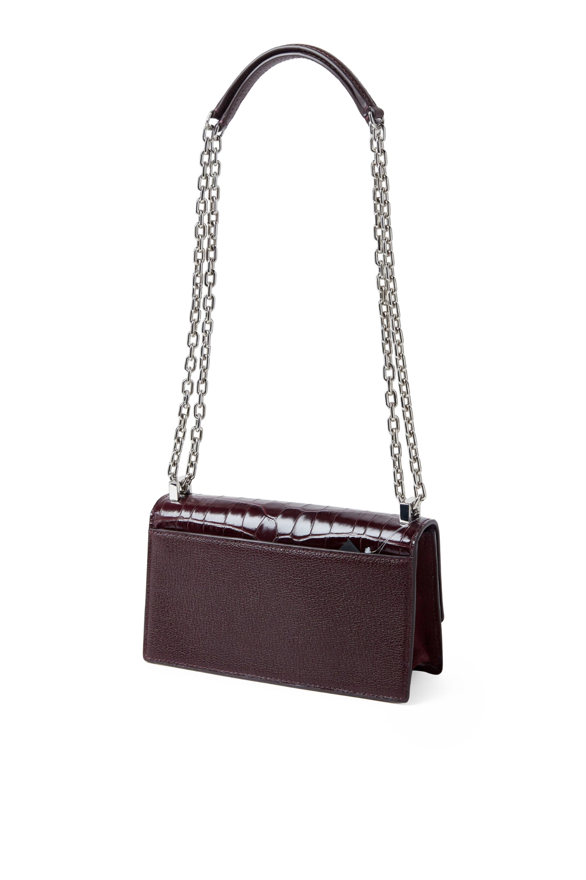 Deco Croc Embossed Mini Crossbody Bag 