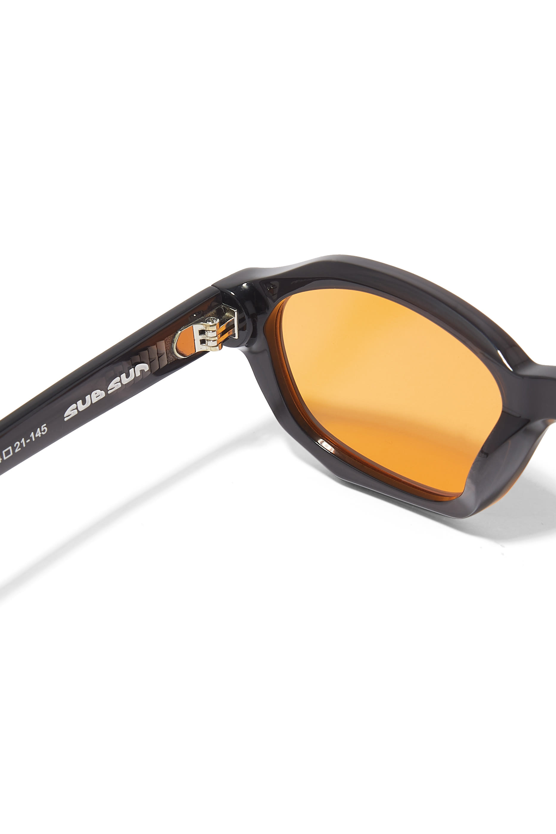 SUB004 Transparent Orange Lens Sunglasses
