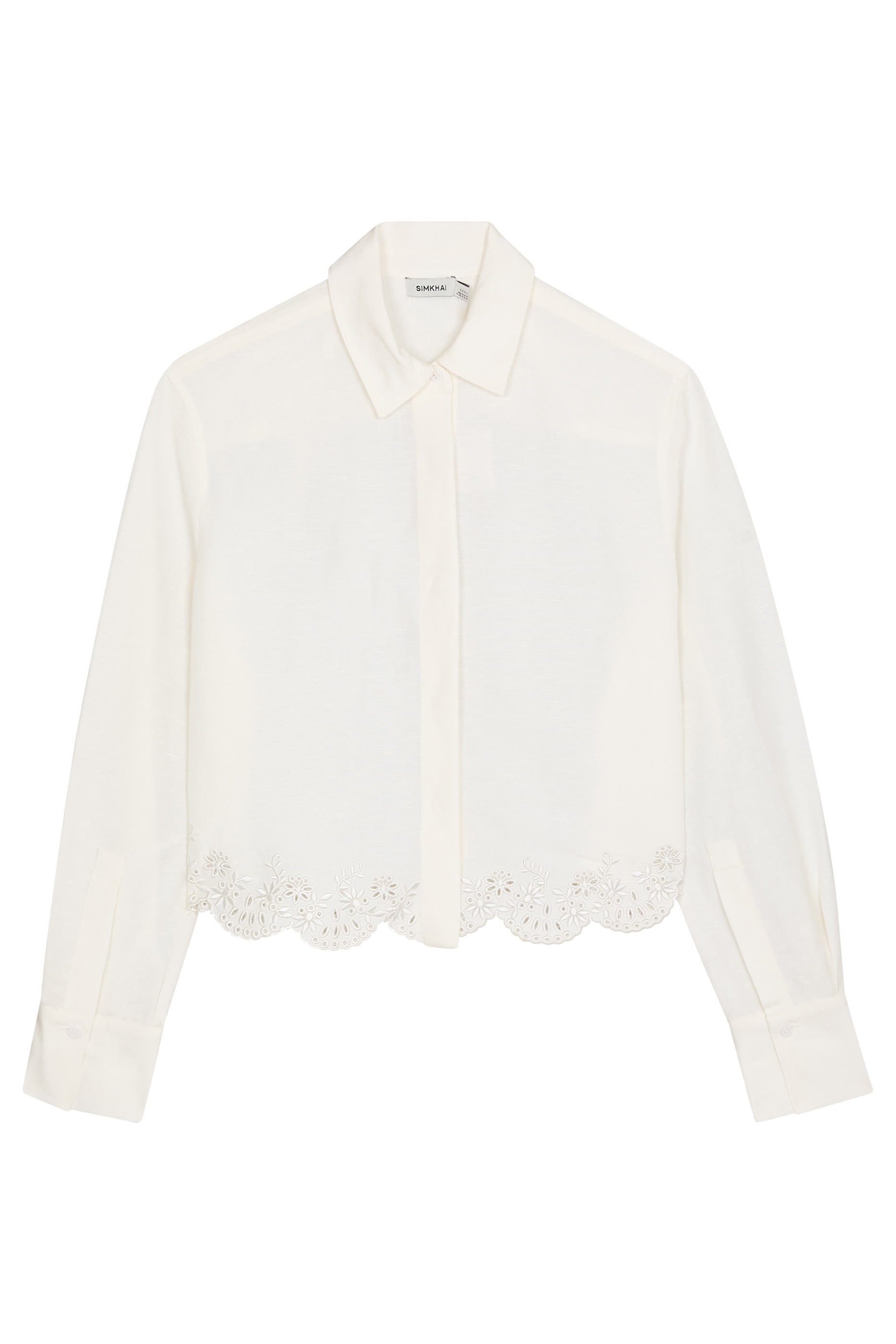 Ames Embroidered Linen Shirt