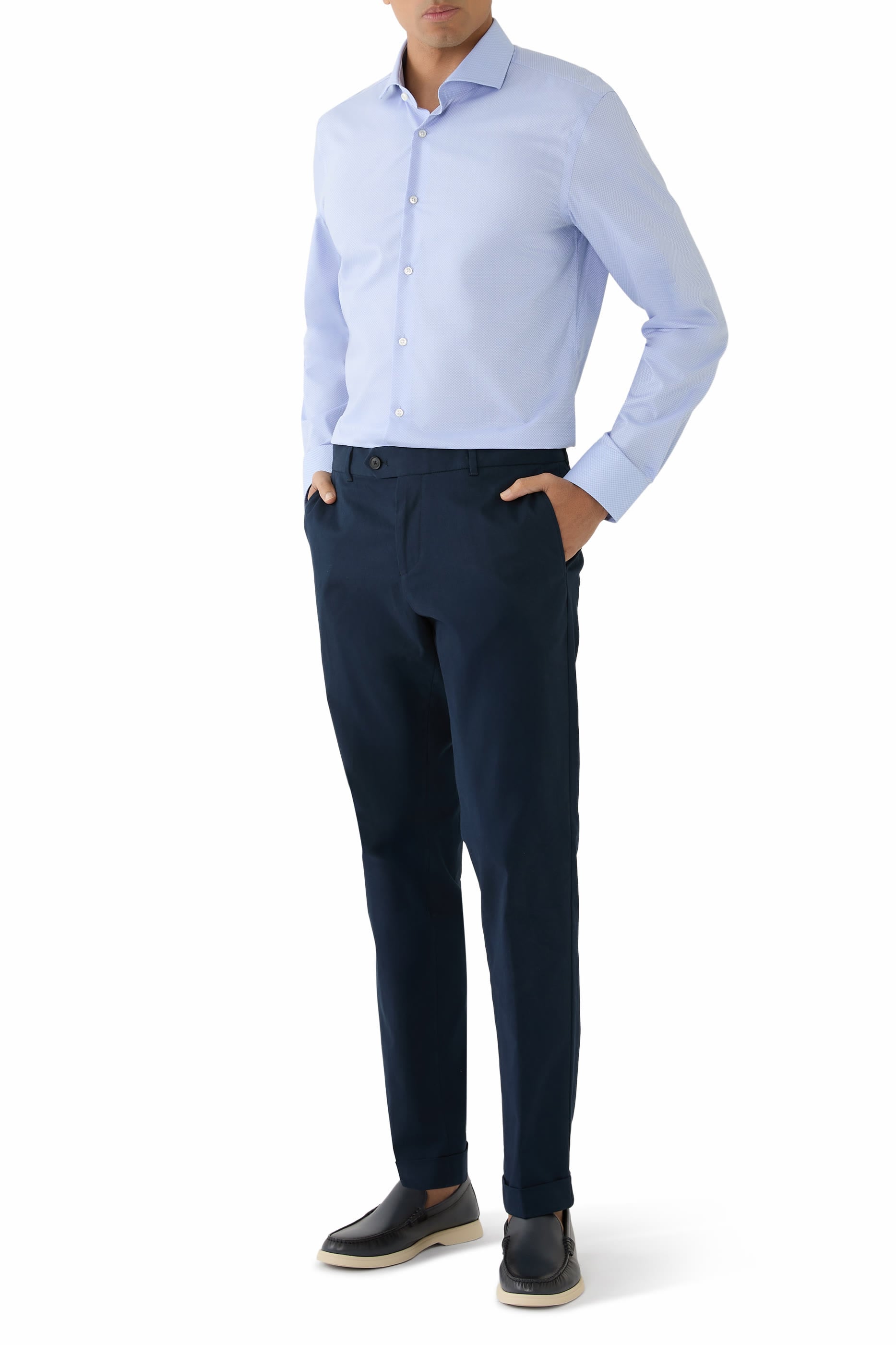 Slim-Fit Trousers