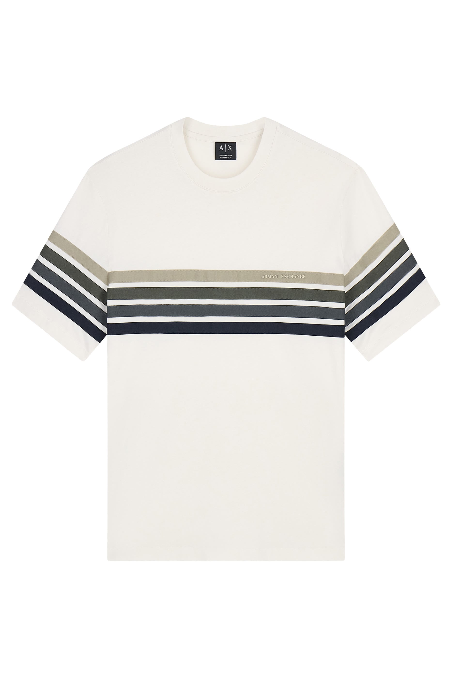 AX Logo Lined T-Shirt