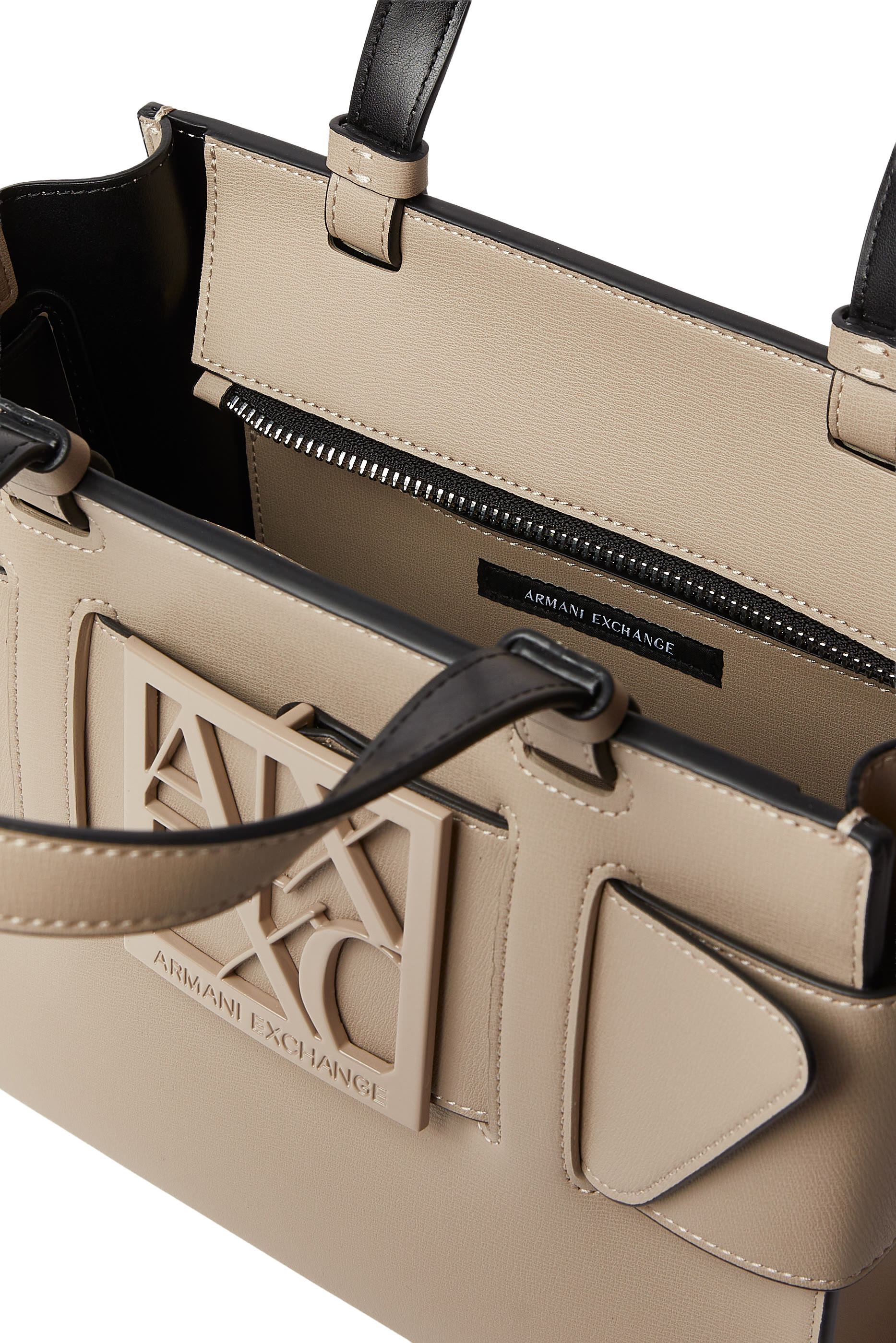 AX Plaque Medium Tote Bag