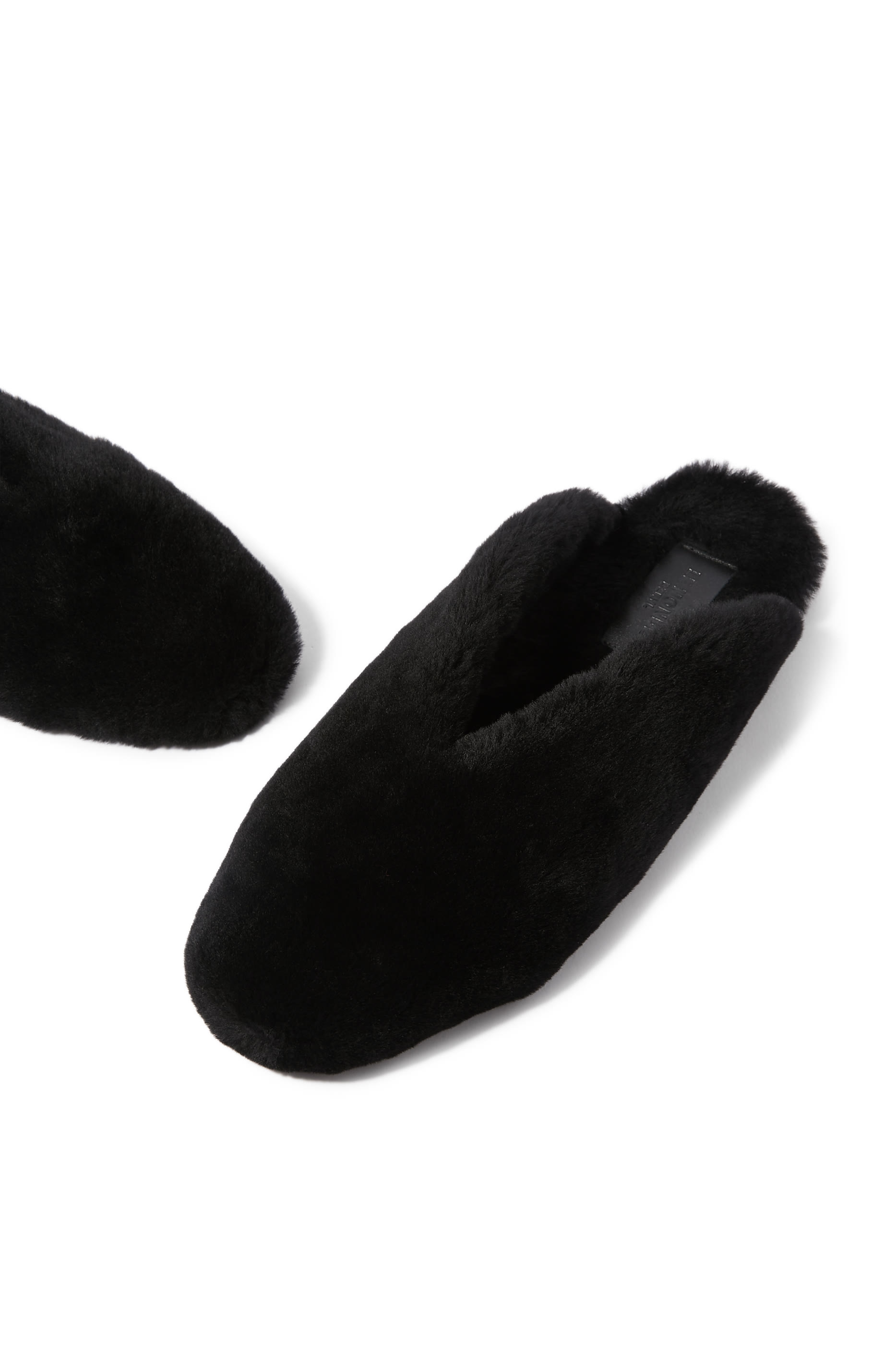 Regency Fur Flat Slippers