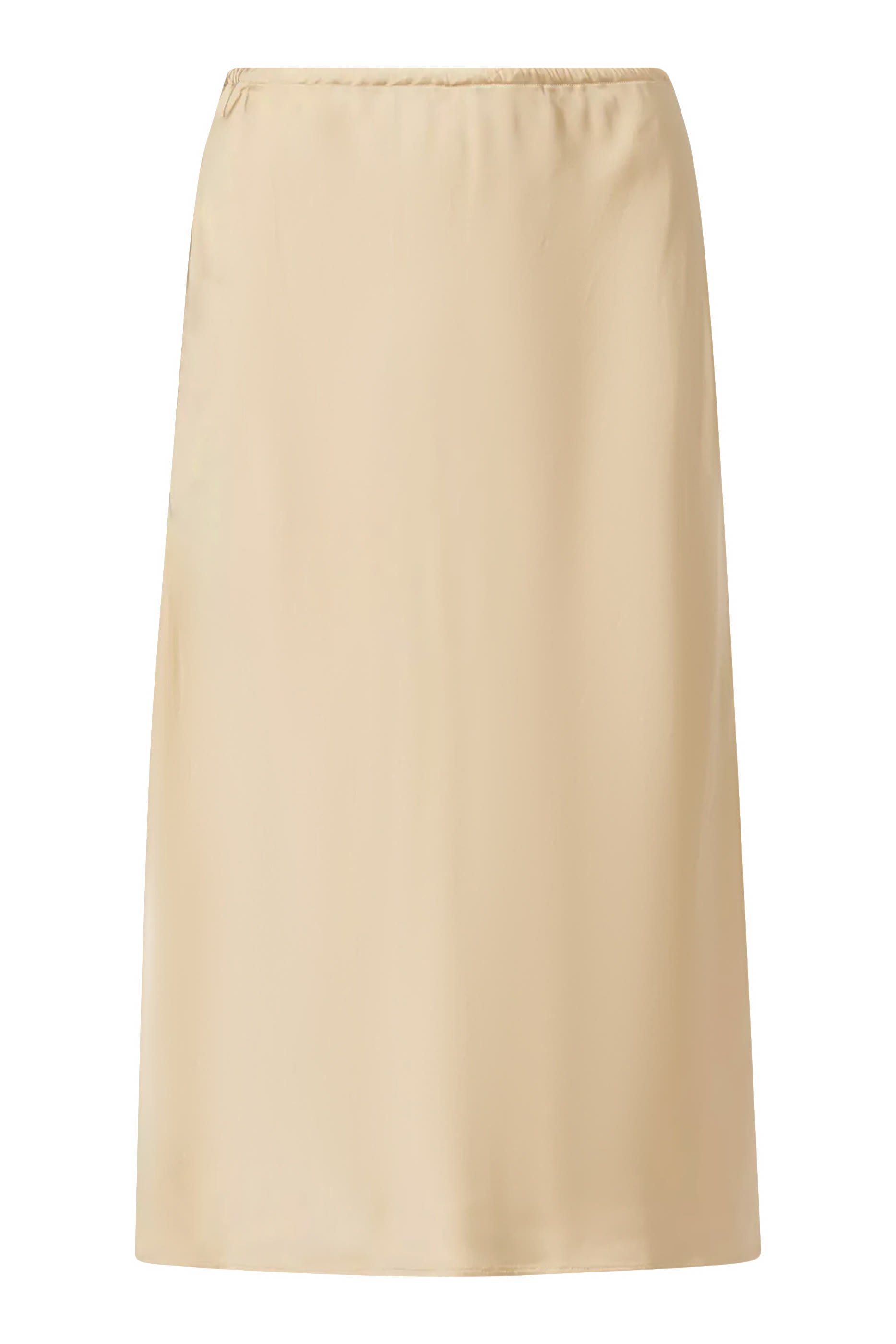 Matte Satin Slip Skirt