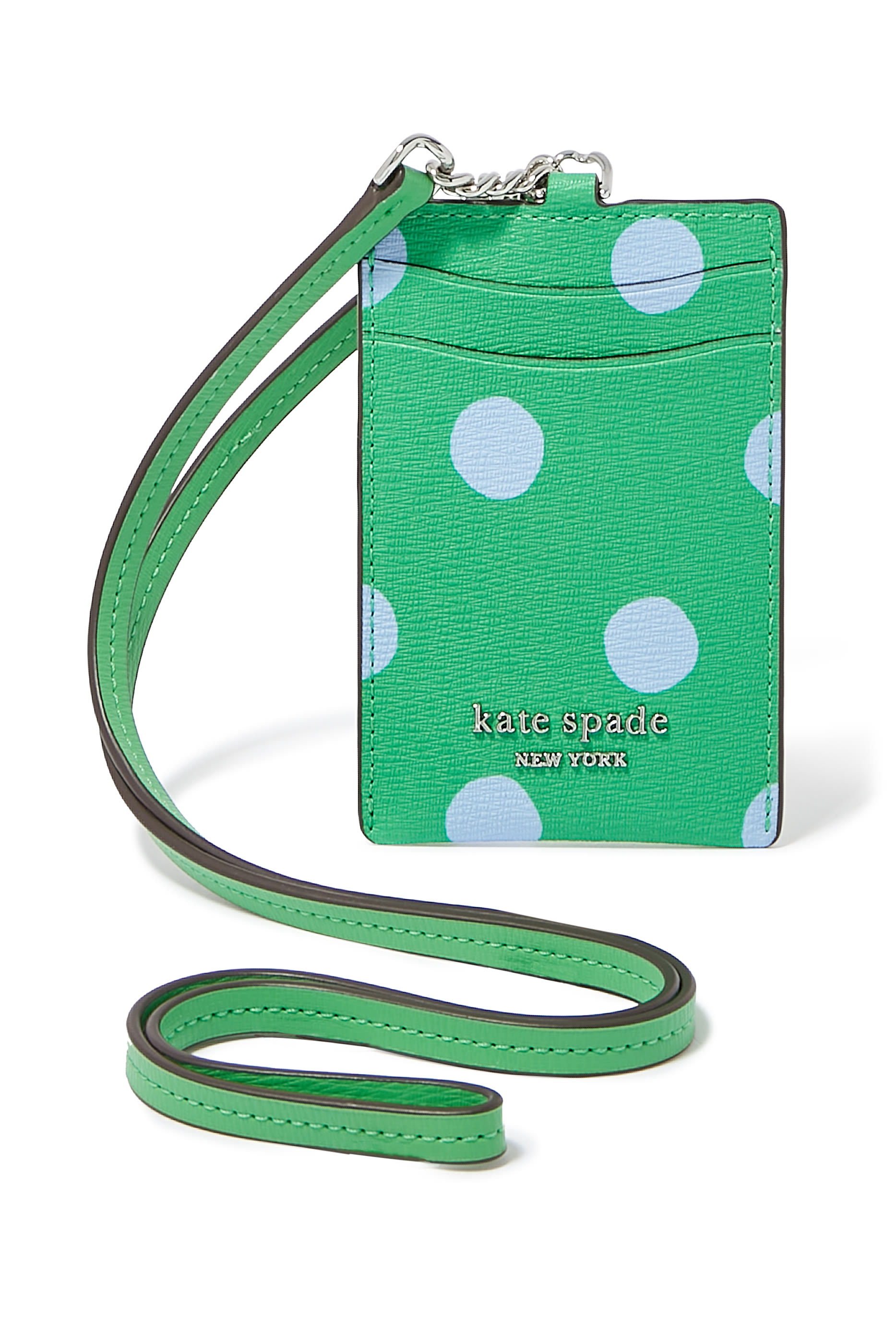 Logo Leather Lanyard