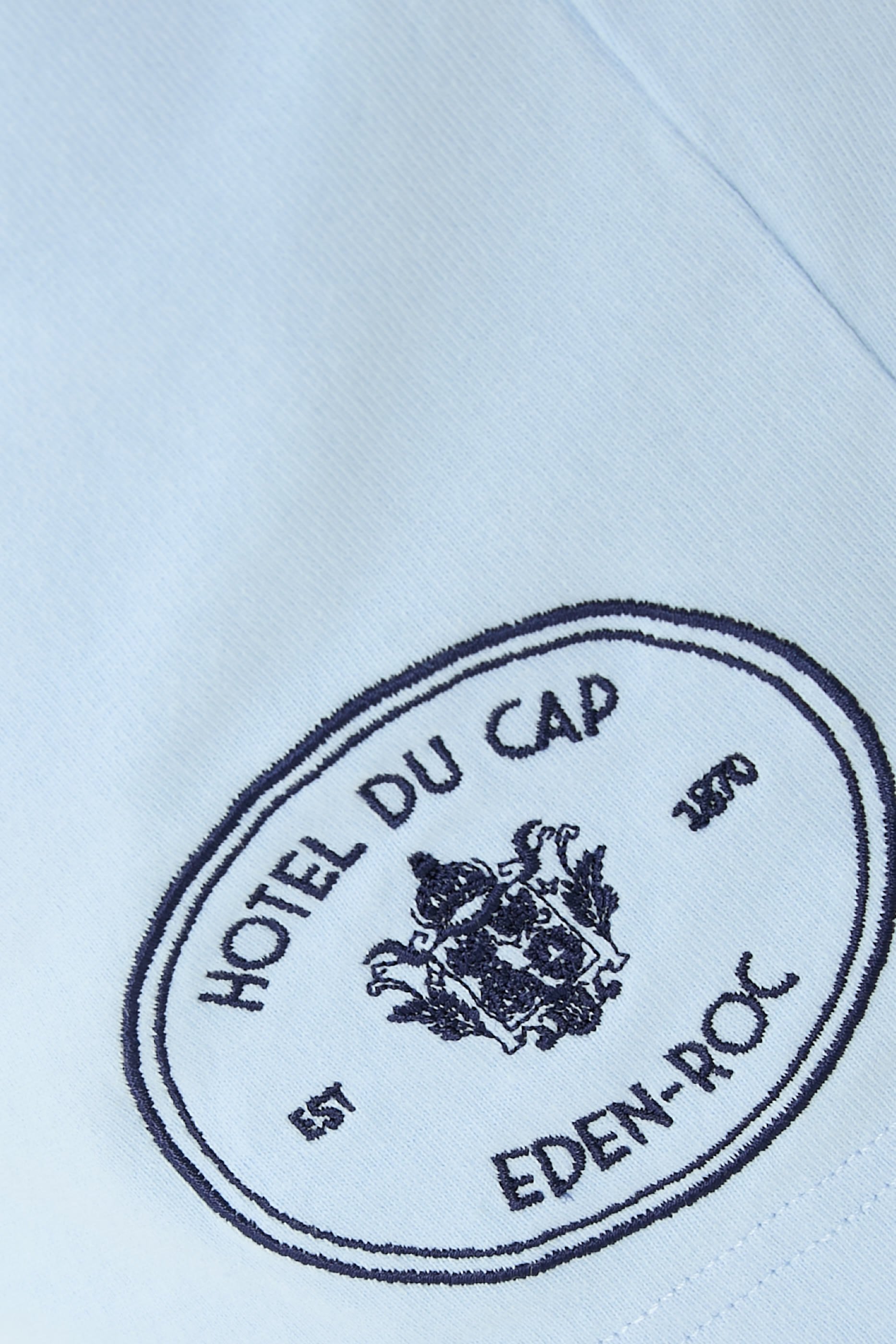 Crest-Embroidered Shorts