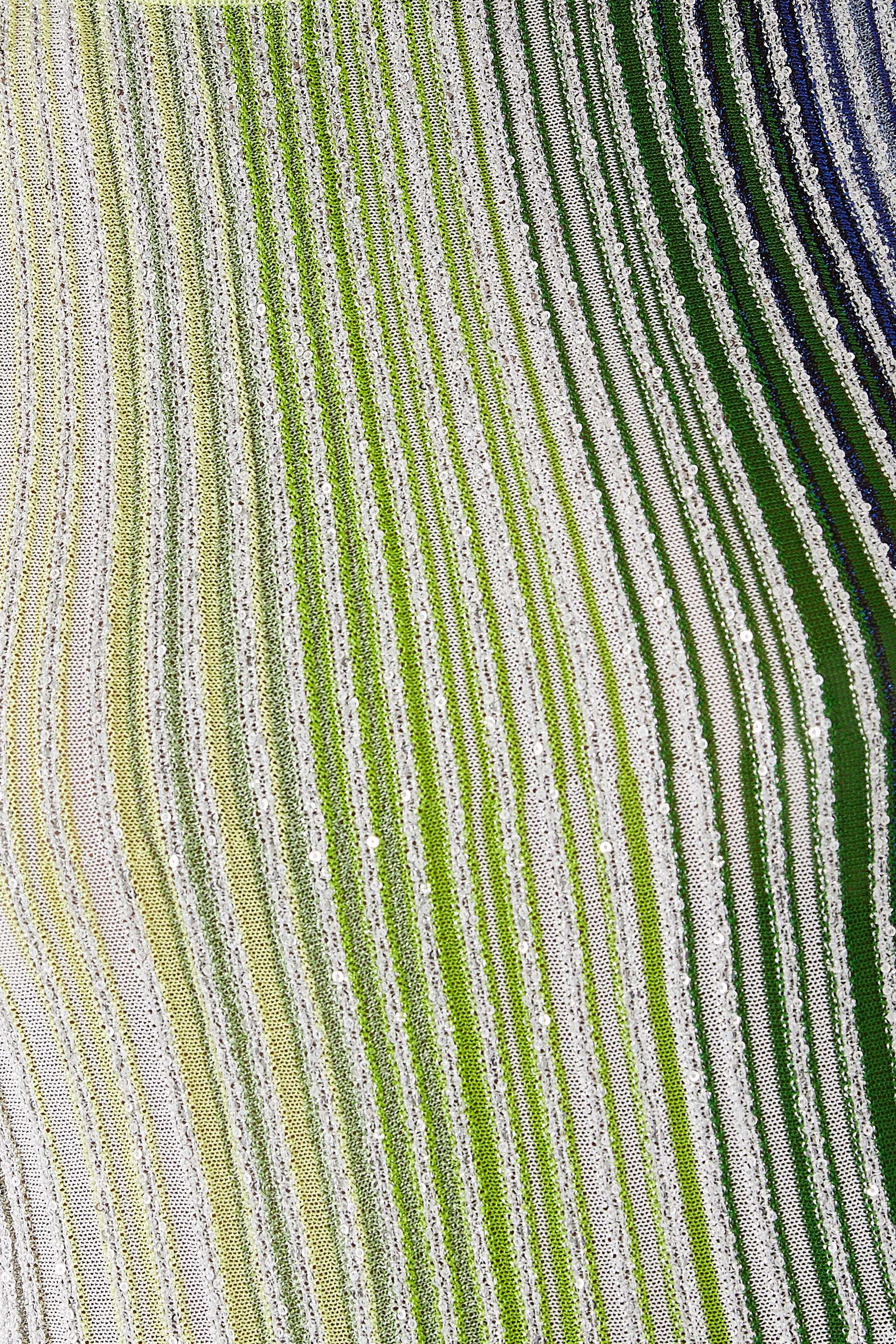 Partialized Knit Sequinned Sleeveless Top