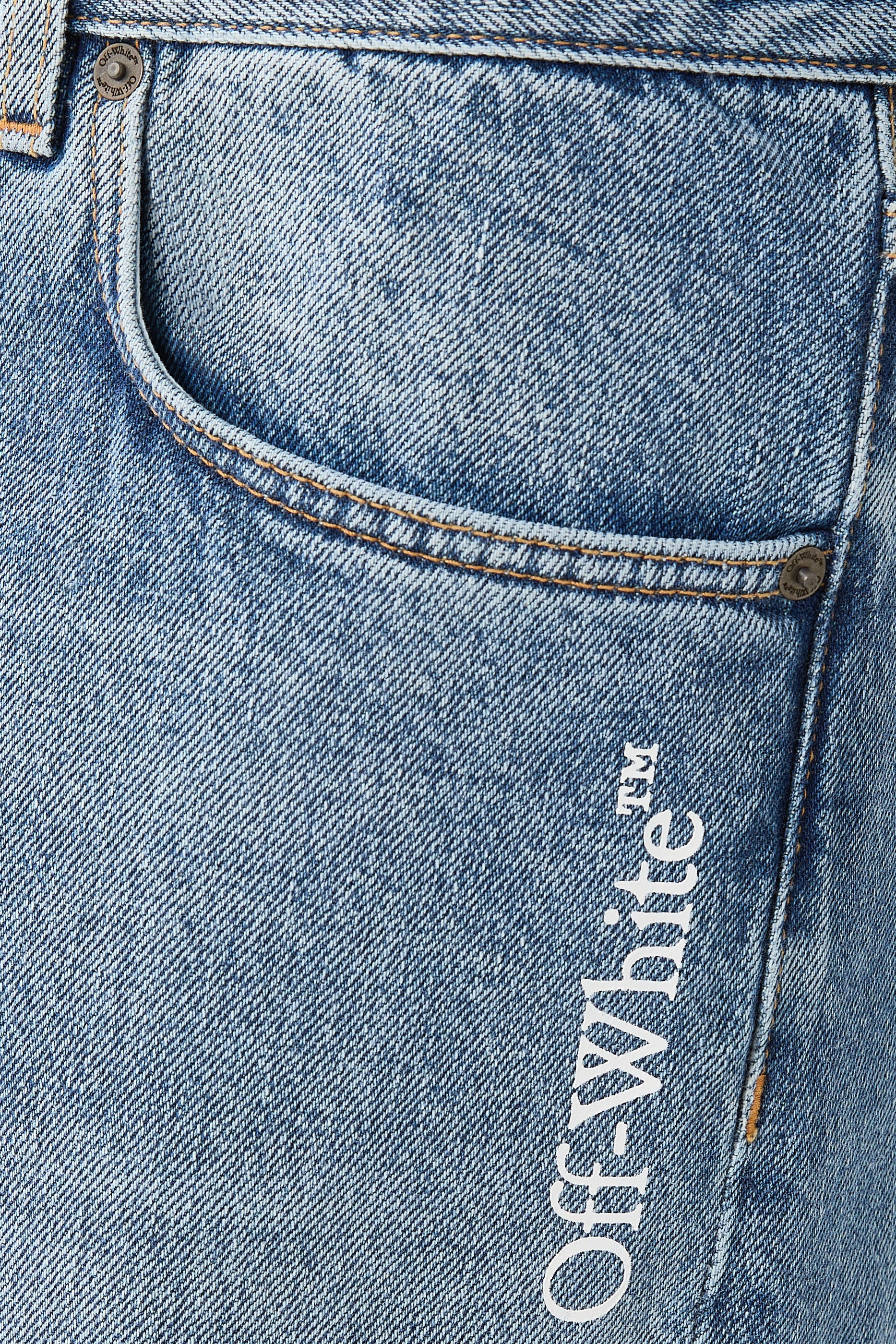 Half Arrow Slim Relaxed Jeans