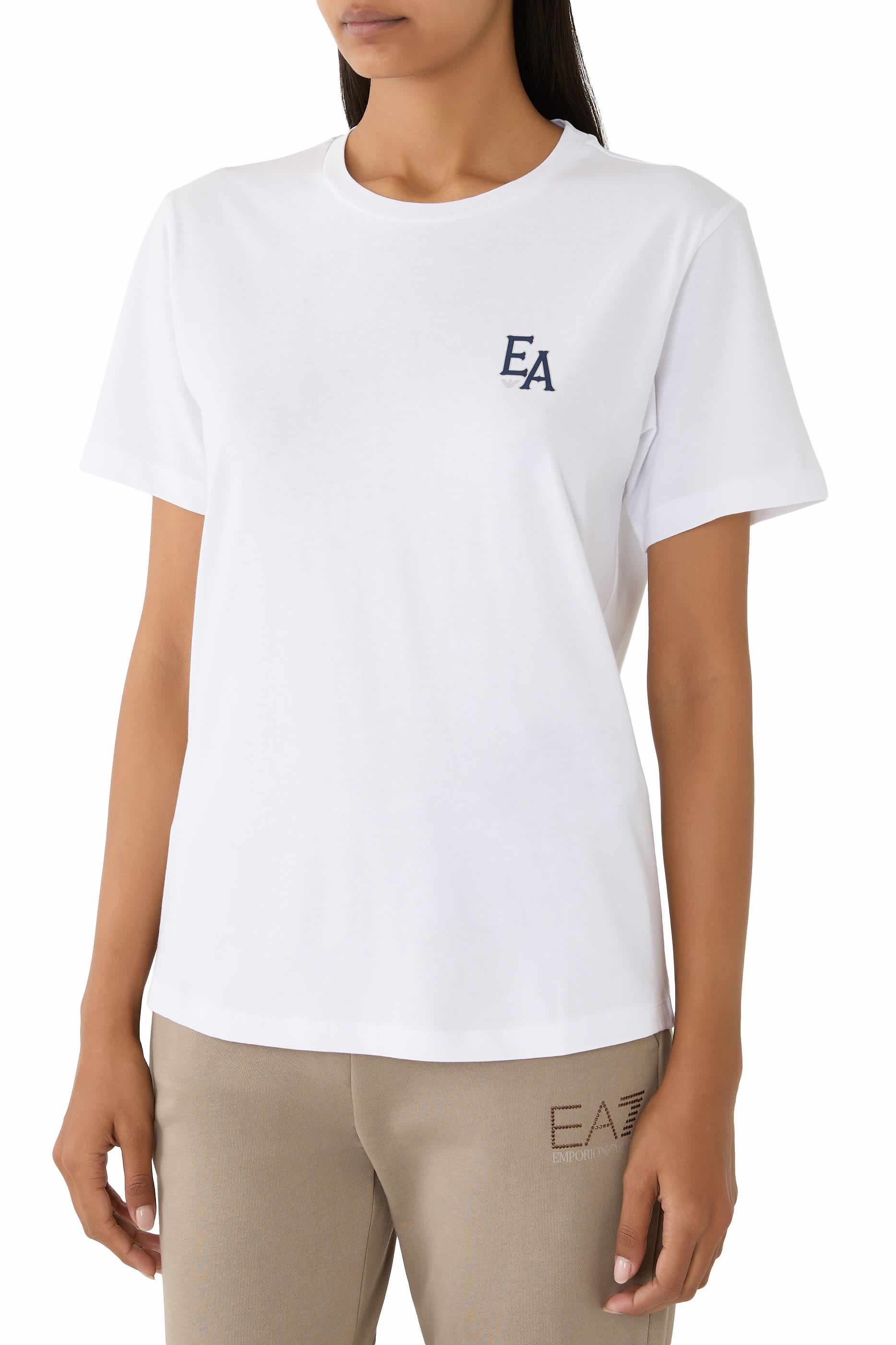 Eagle Club Print Jersey T-Shirt