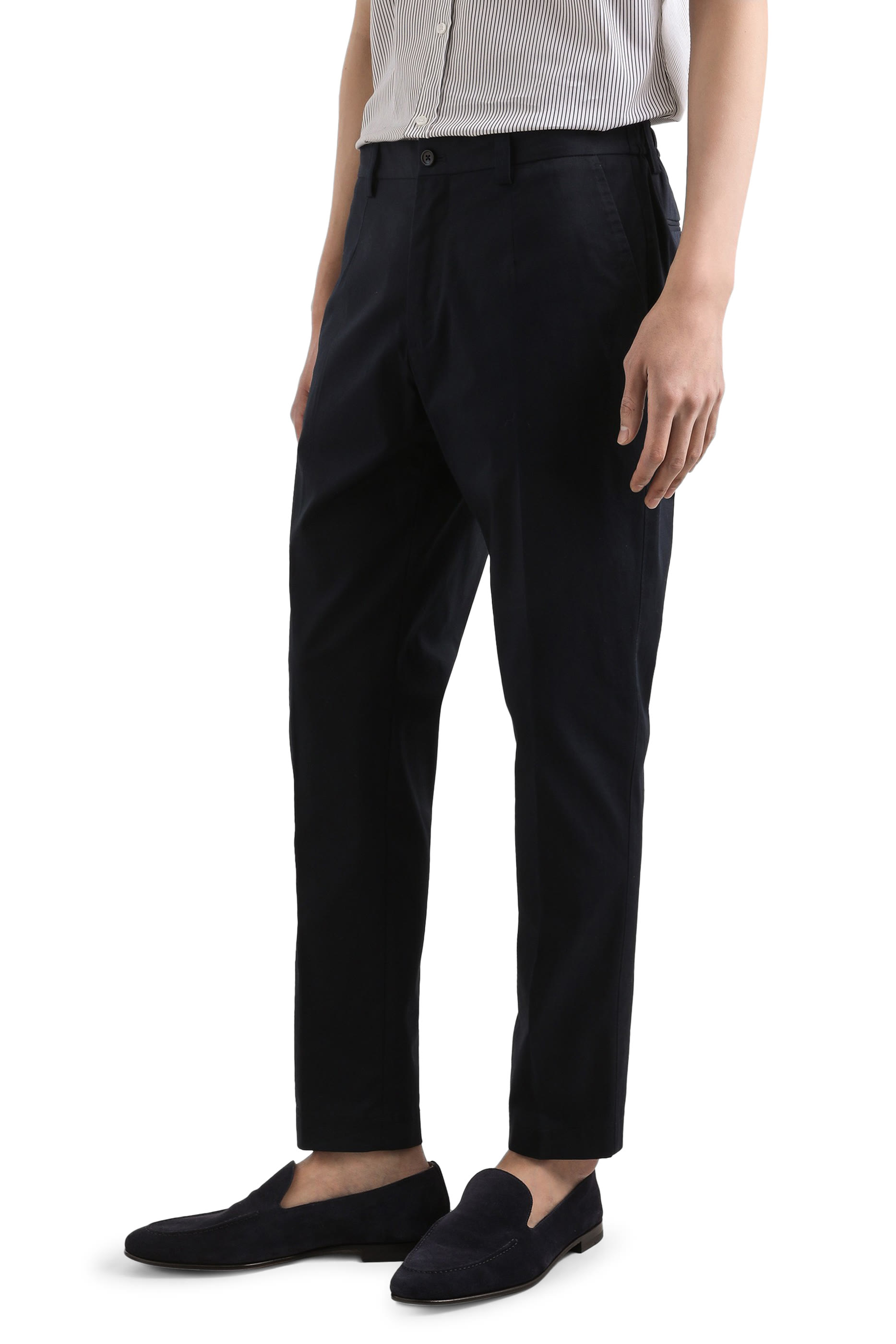Gabardine Cotton Trousers