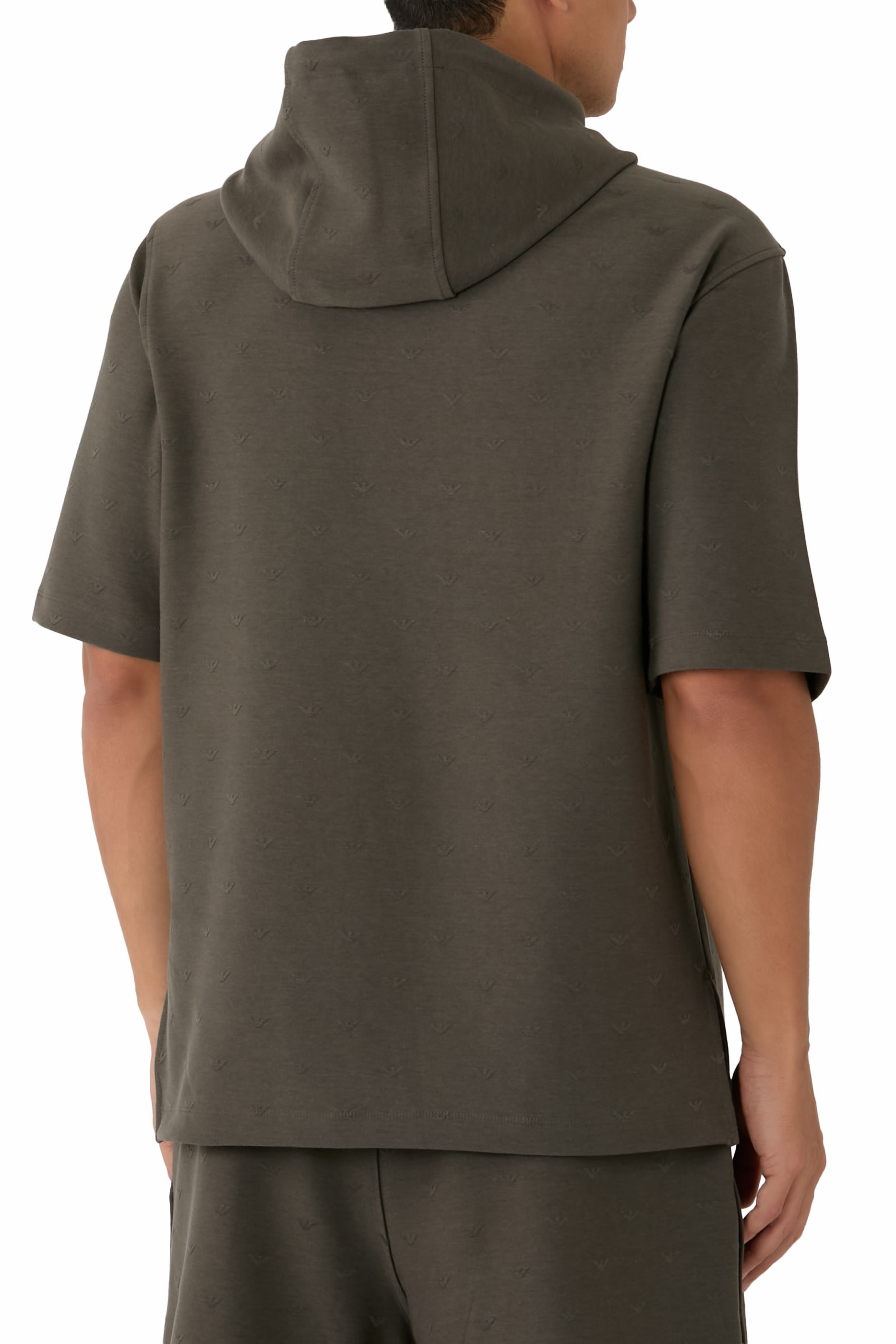 Logo Lyocell Blend Hoodie