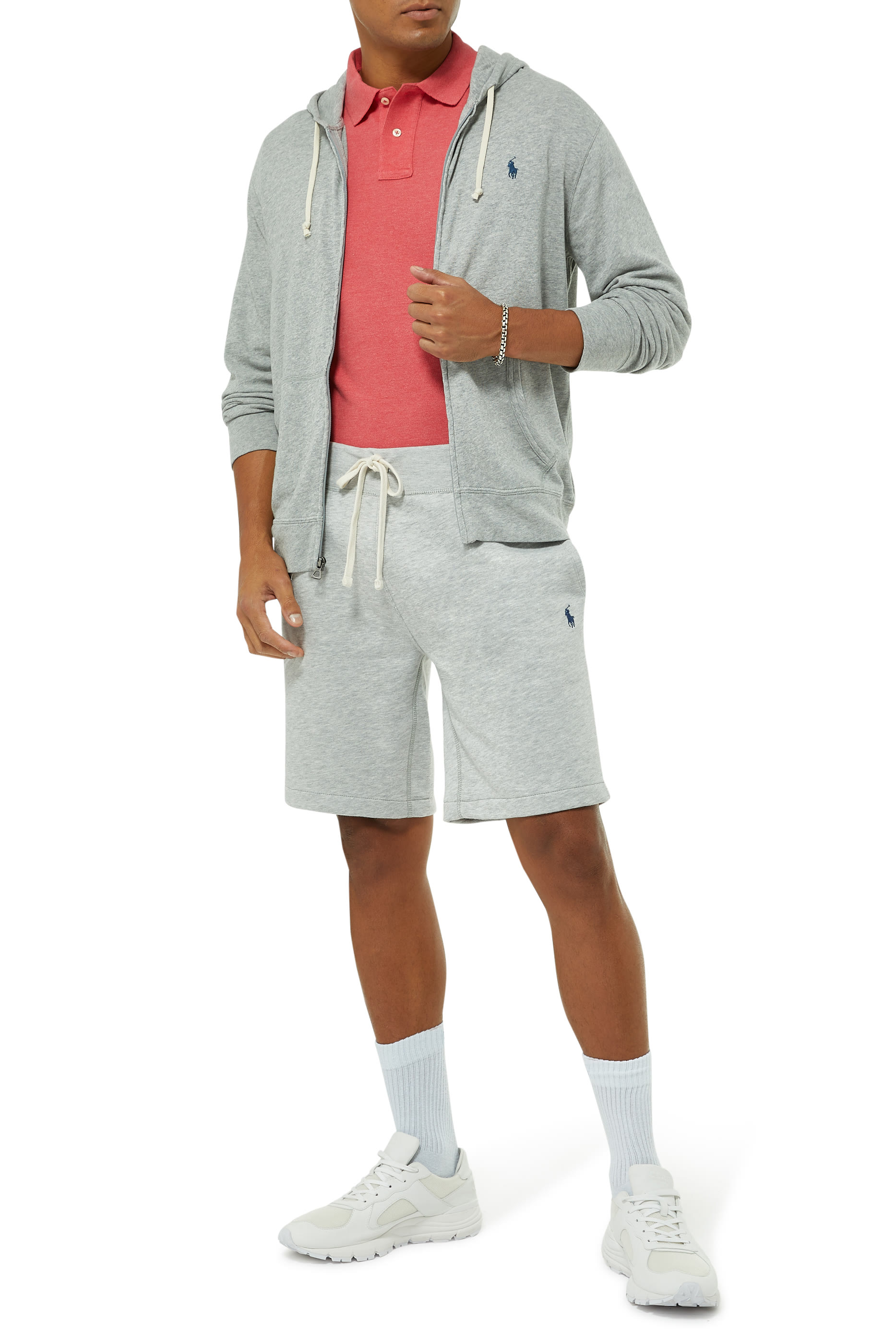 Embroidered Logo Shorts