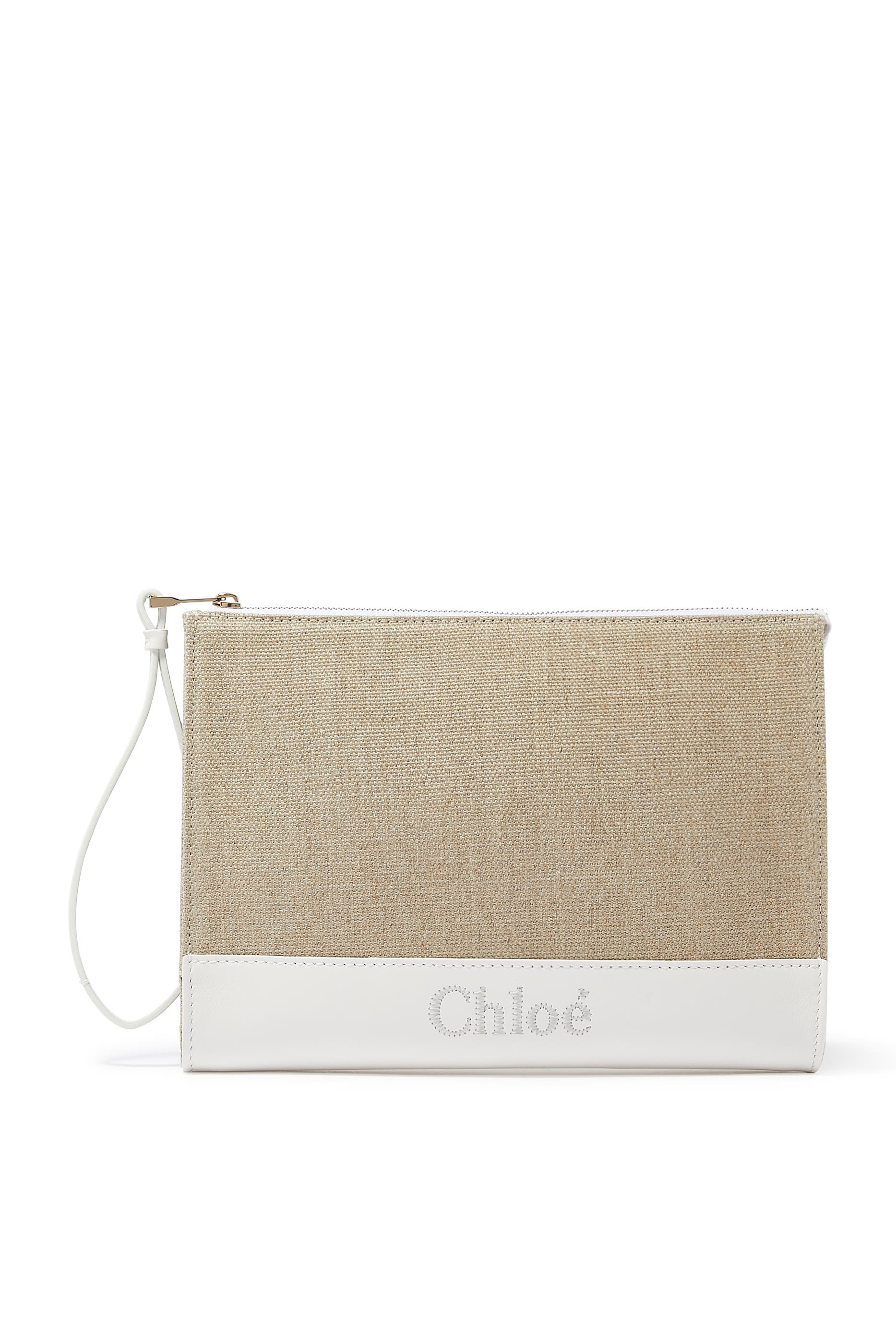 Sense Linen-Canvas Clutch