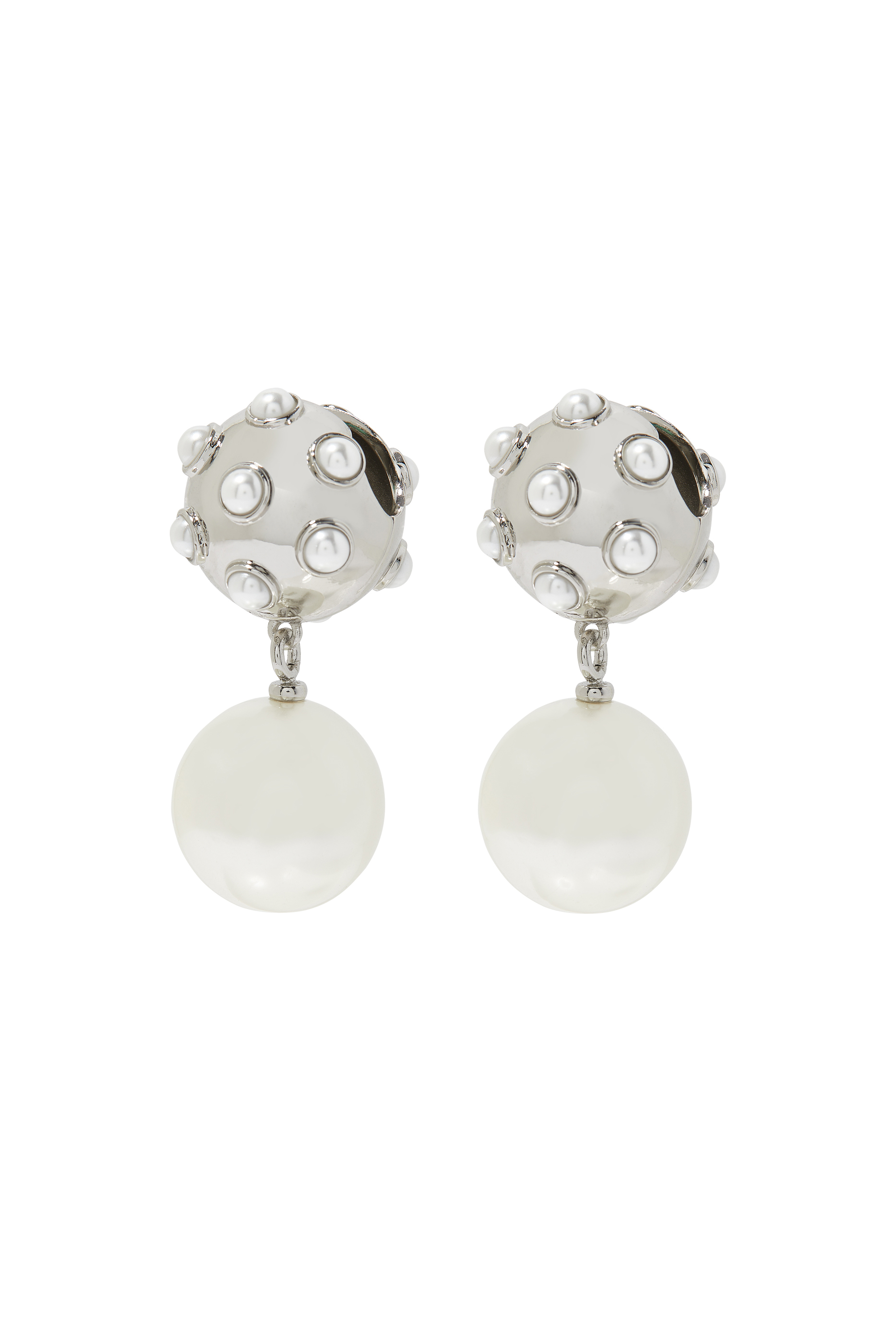 The Pearl Dot Drop Earrings