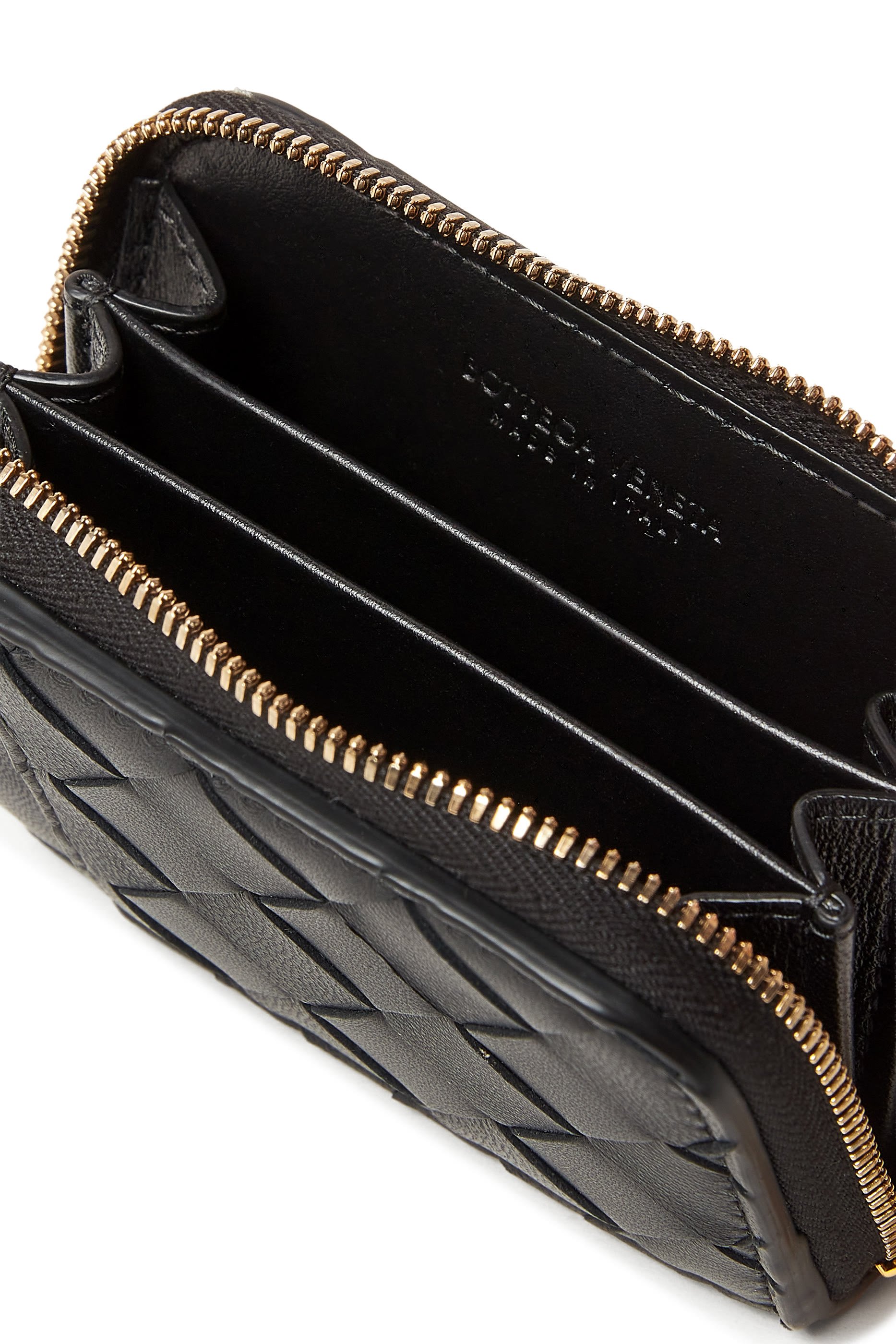 Intrecciato Zipped Coin Purse