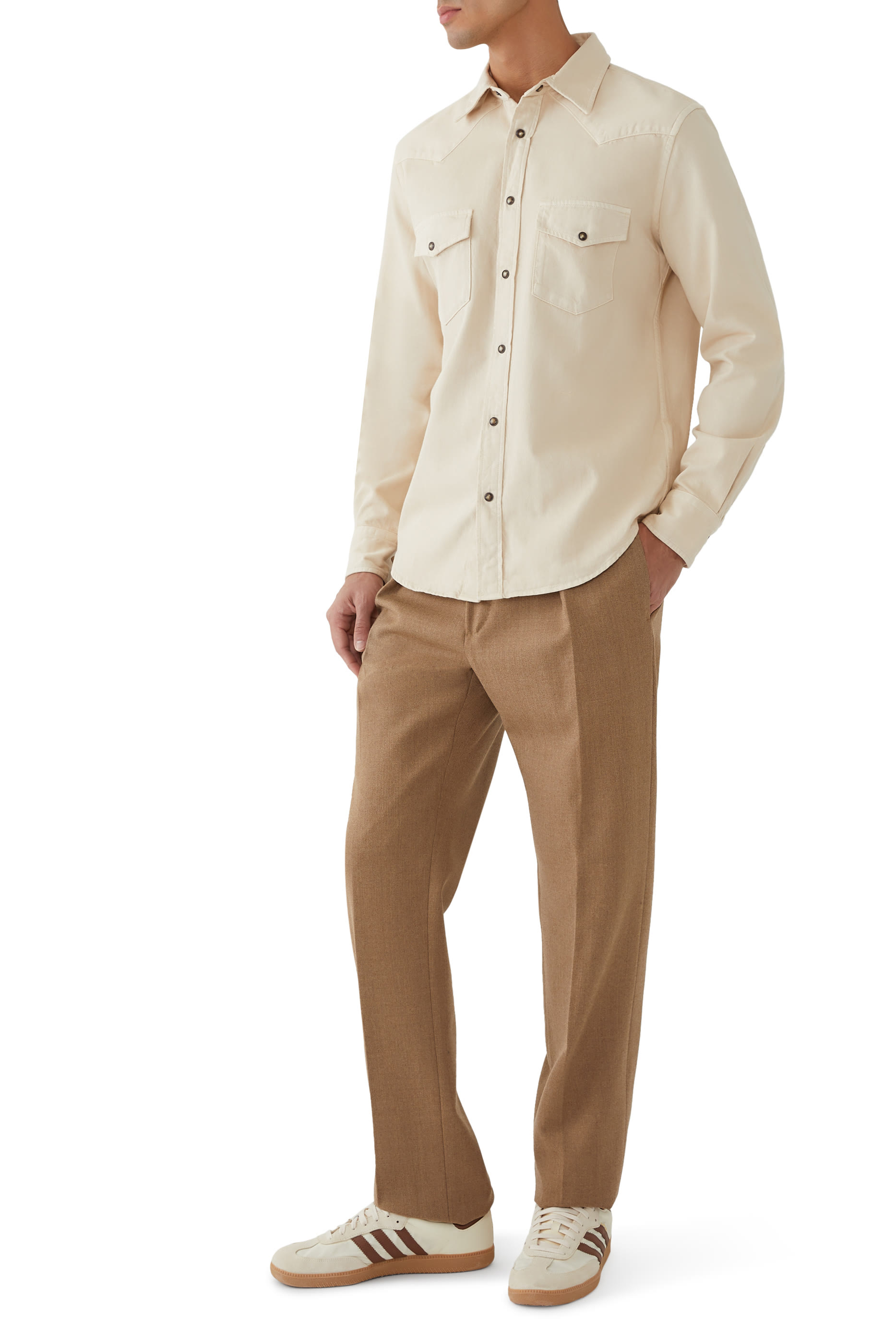 Corduroy Western Shirt