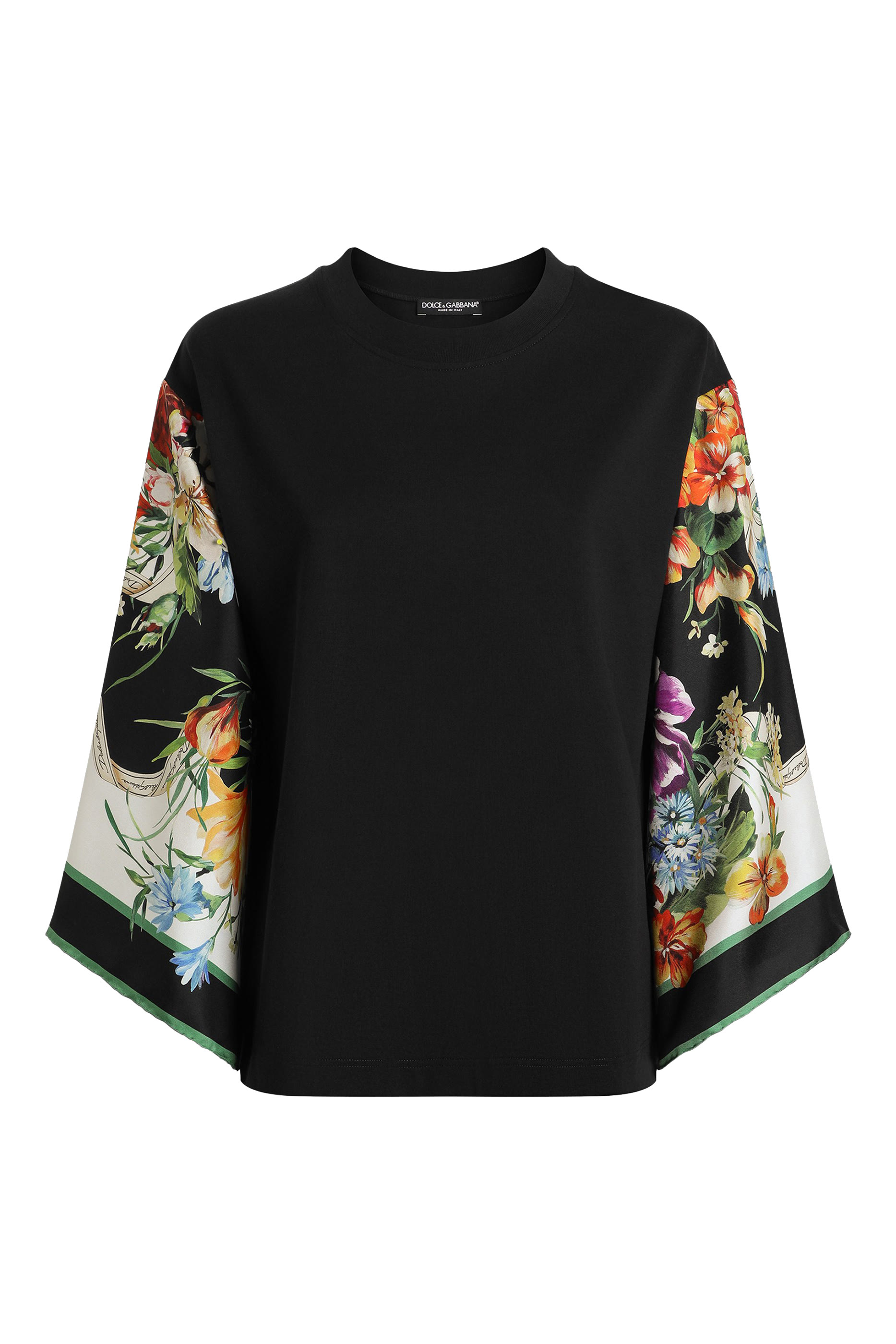 Silk Foulard T-Shirt