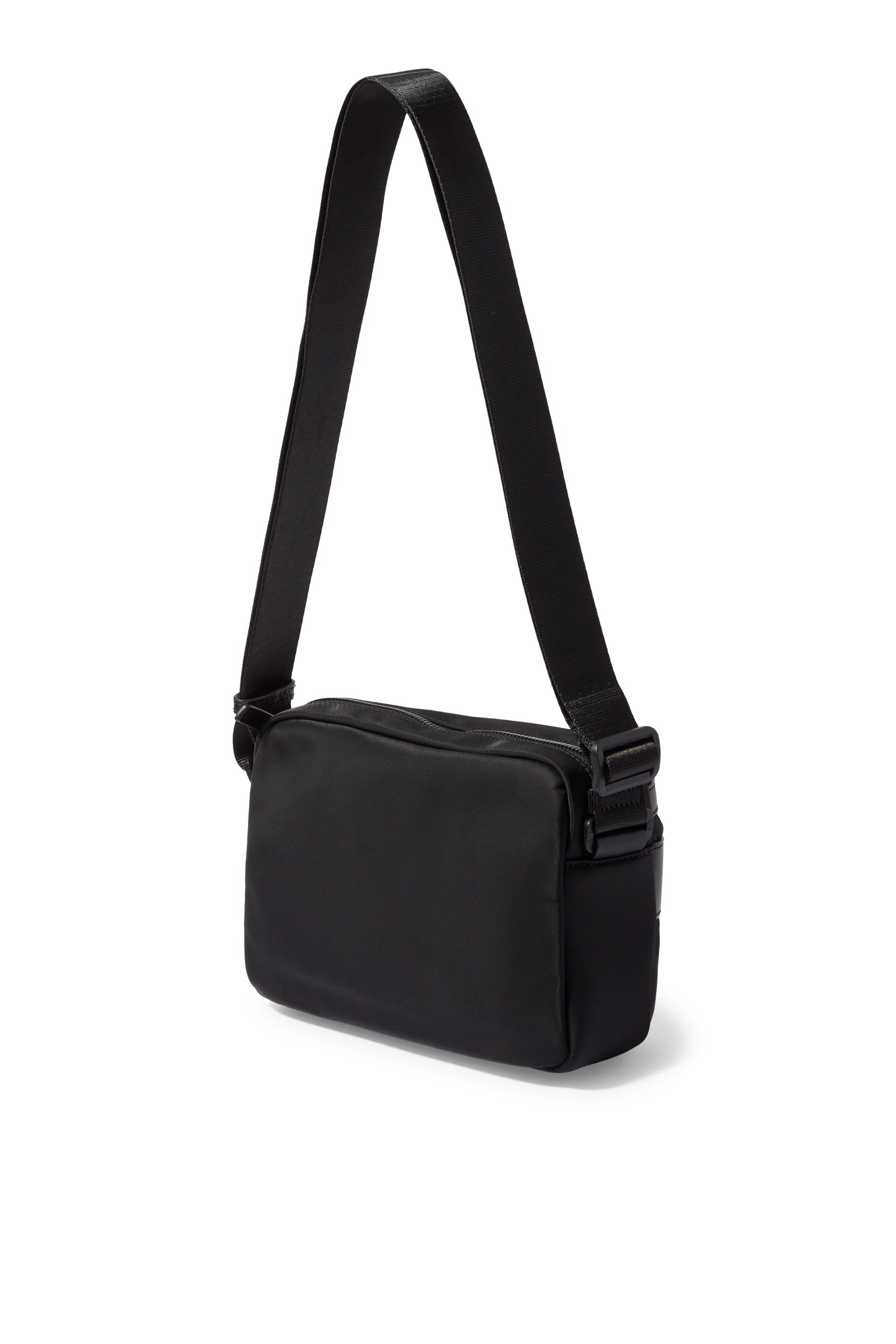 AX Logo Nylon Shoulder Bag