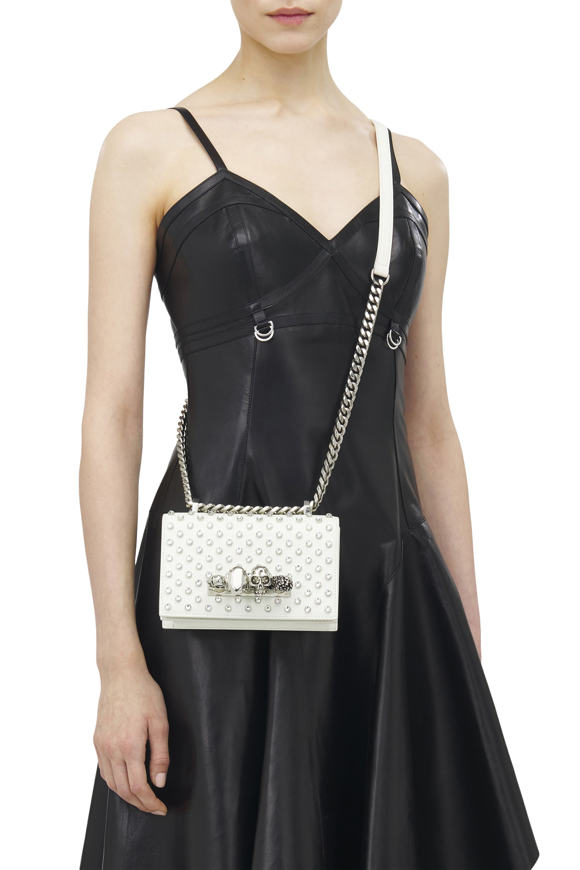 Mini Jewelled Satchel Bag