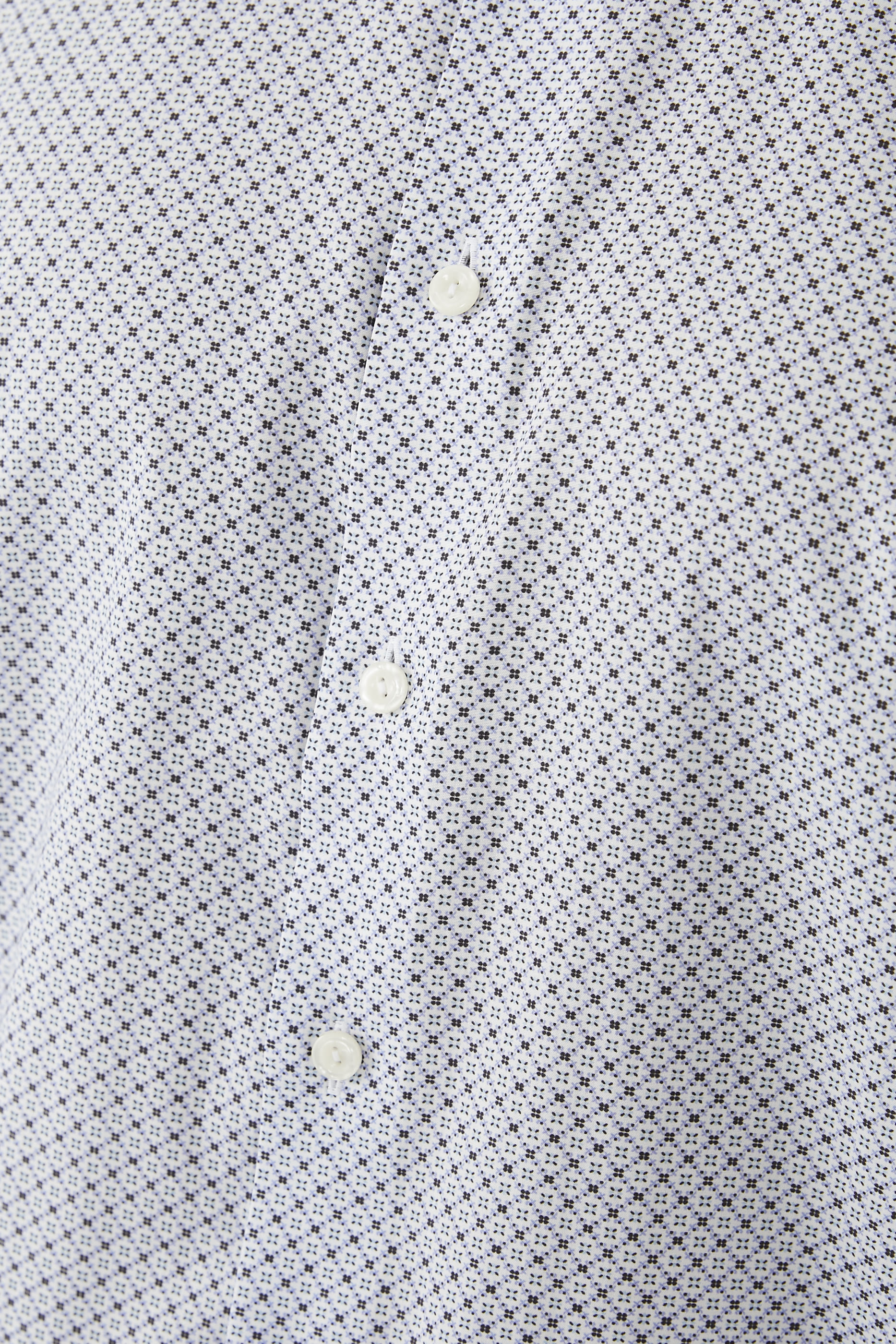 Contemporary Fit Micro Print Poplin Shirt