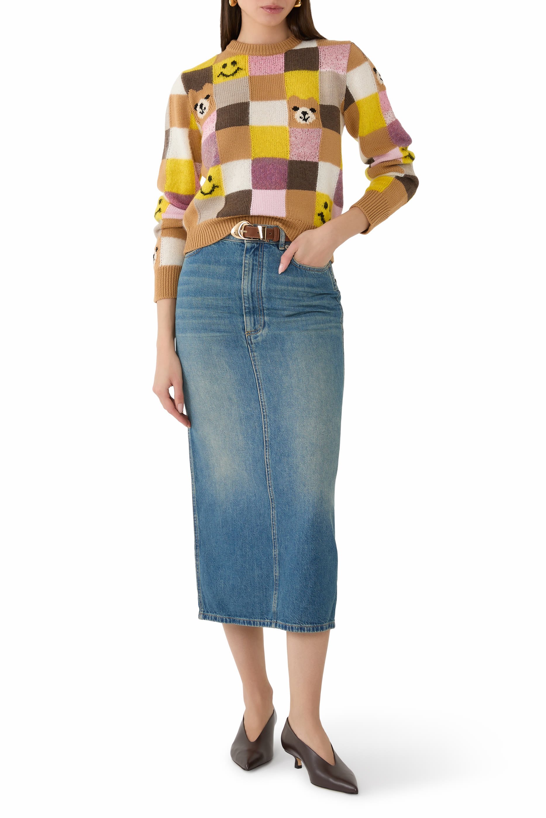 Teddy Bear Wool and Cashmere Blend Pullover