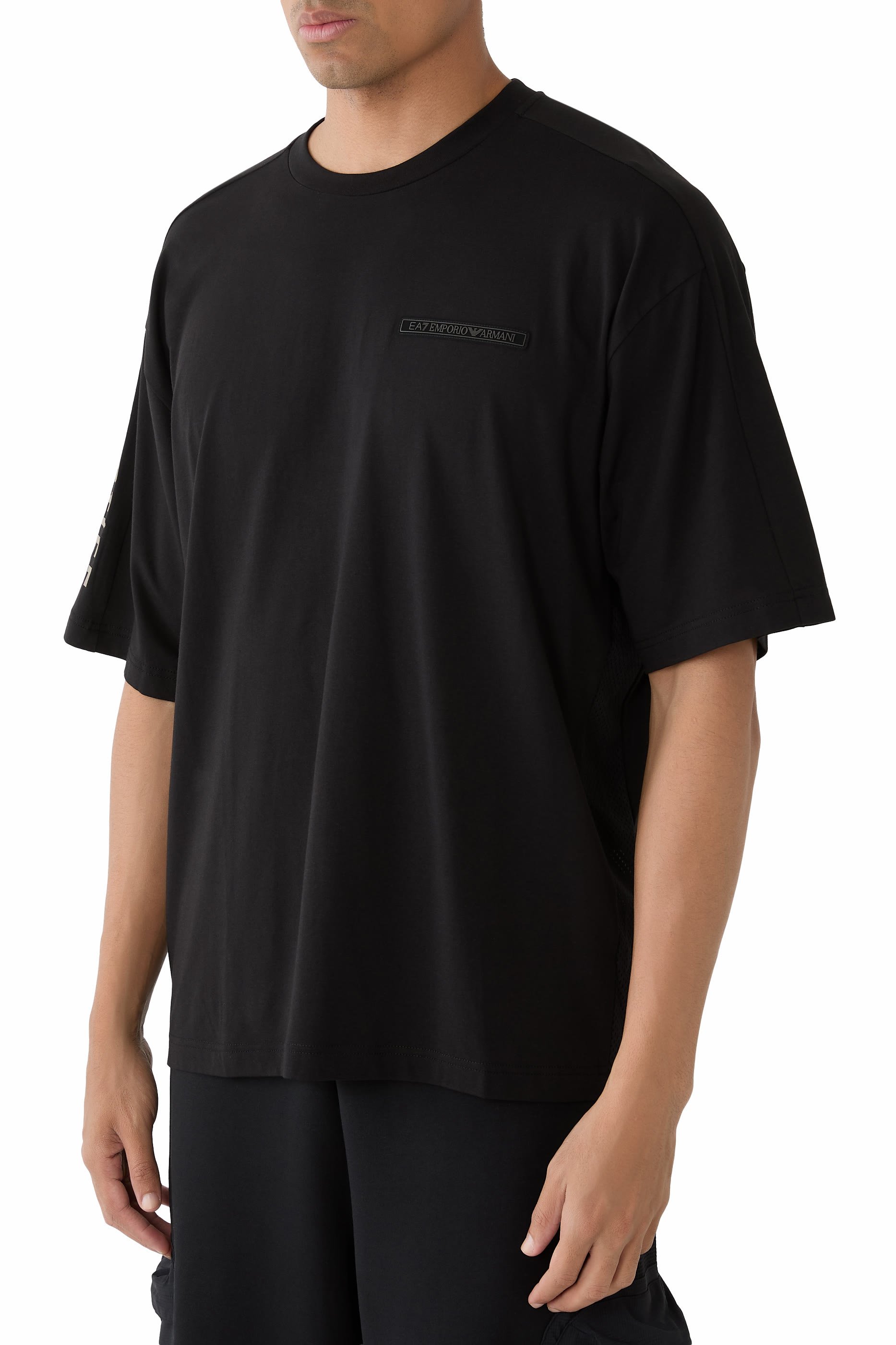 EA7 Logo Tape T-Shirt