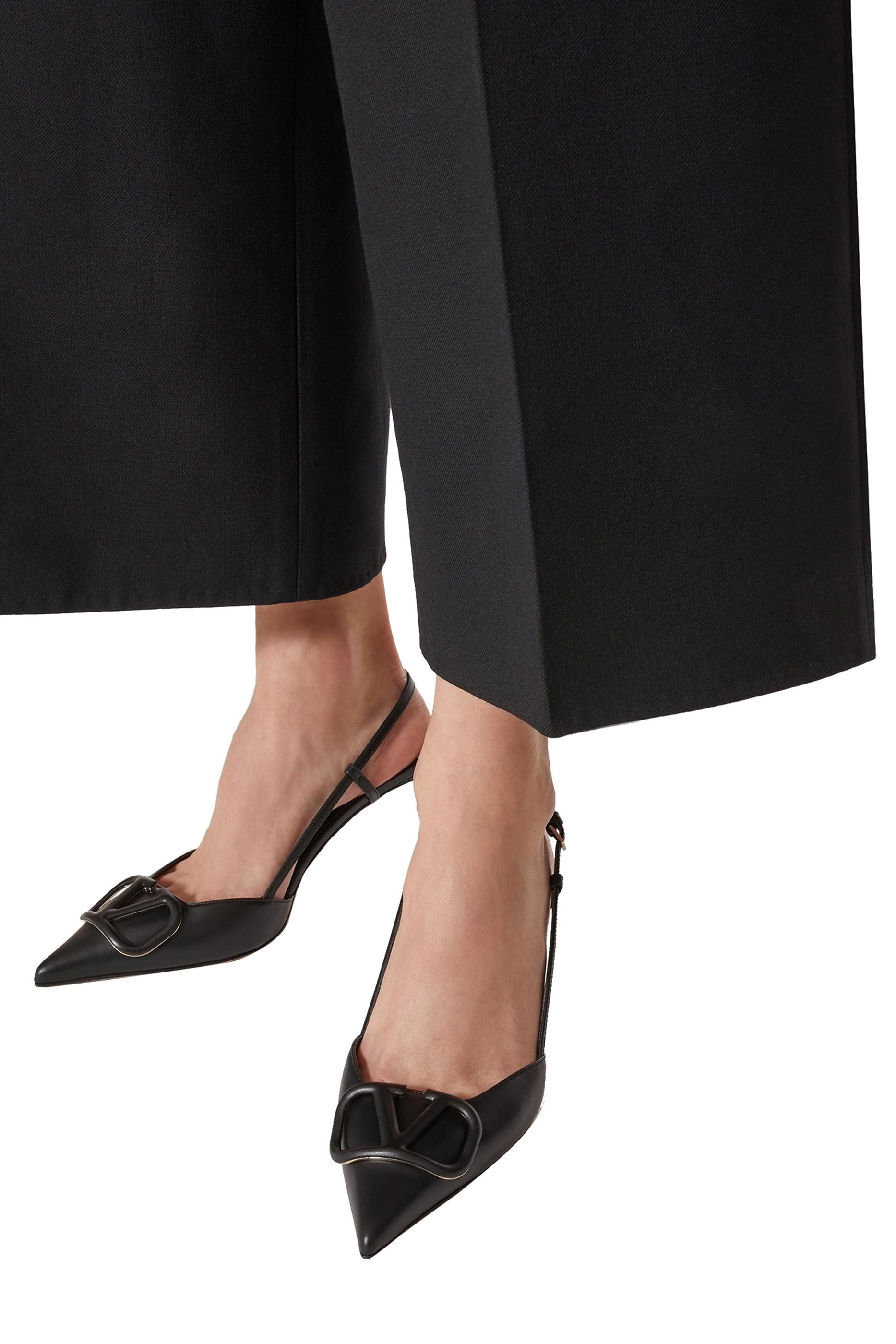 VLogo Slingback Pumps