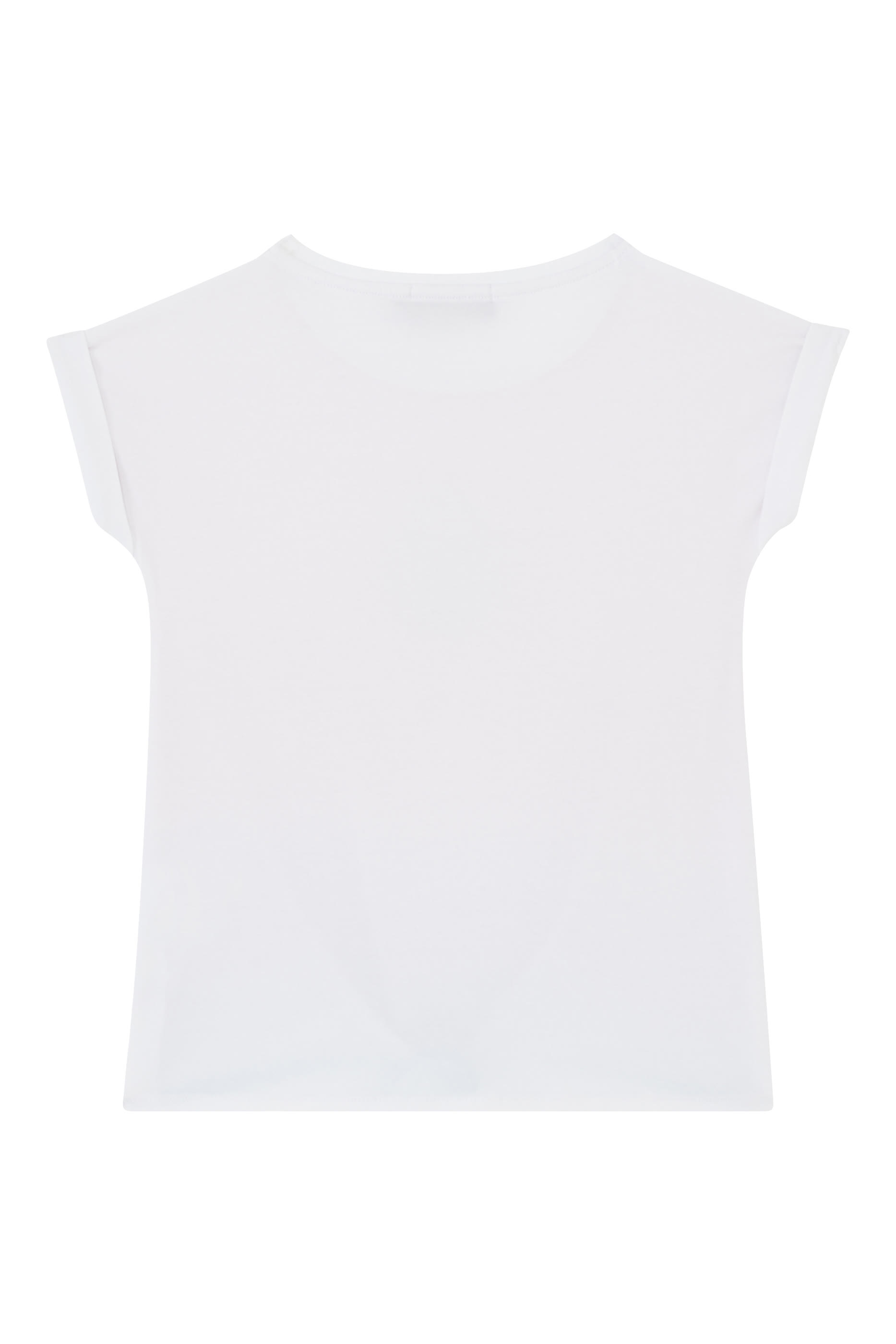 Kids Logo Print Knot T-Shirt